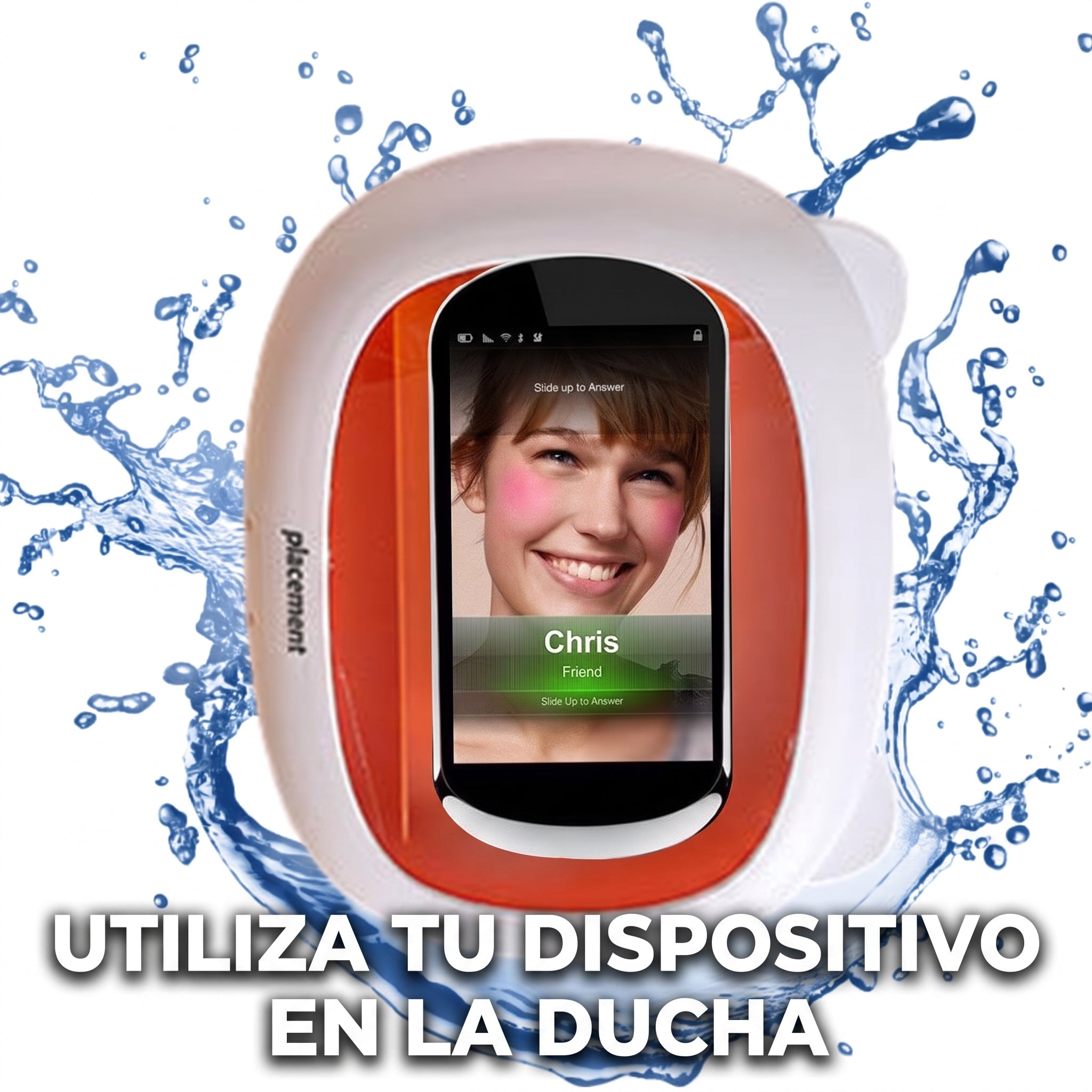 Soporte de teléfono para Ducha impermeable YISEN B38 - Imagen 12
