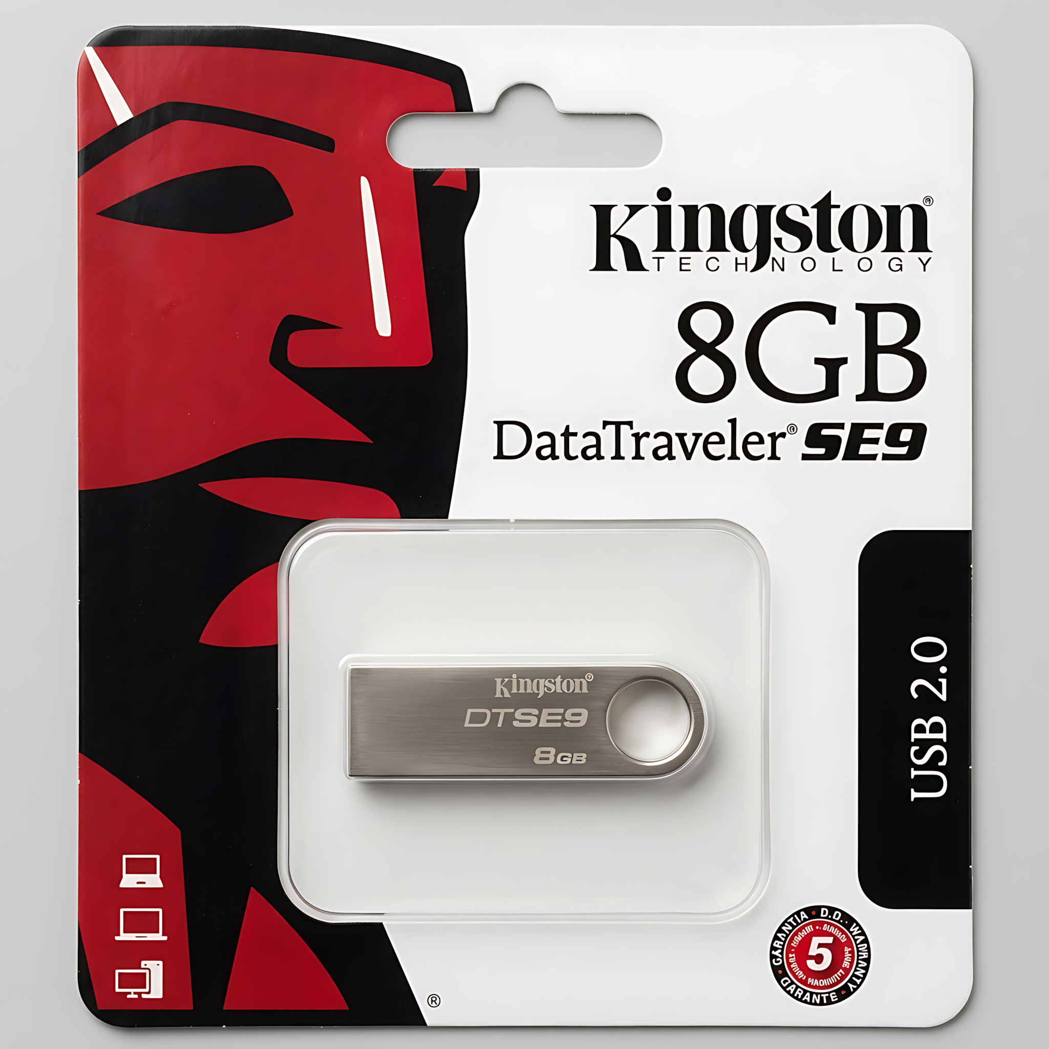 Memoria USB Kingston DTSE9H 8GB - Imagen 1