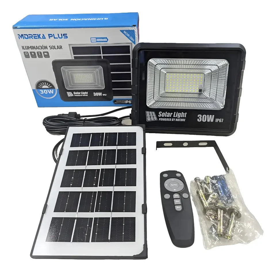 SISTEMA DE ILUMINACIÓN SOLAR 60W MOR-60H MOREKA - Imagen 2