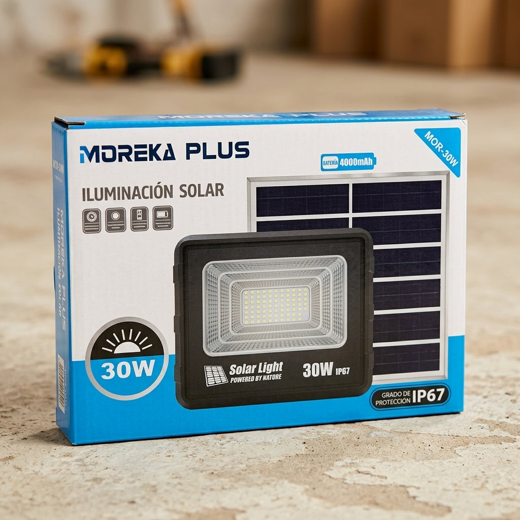 SISTEMA DE ILUMINACIÓN SOLAR 60W MOR-60H MOREKA - Imagen 3