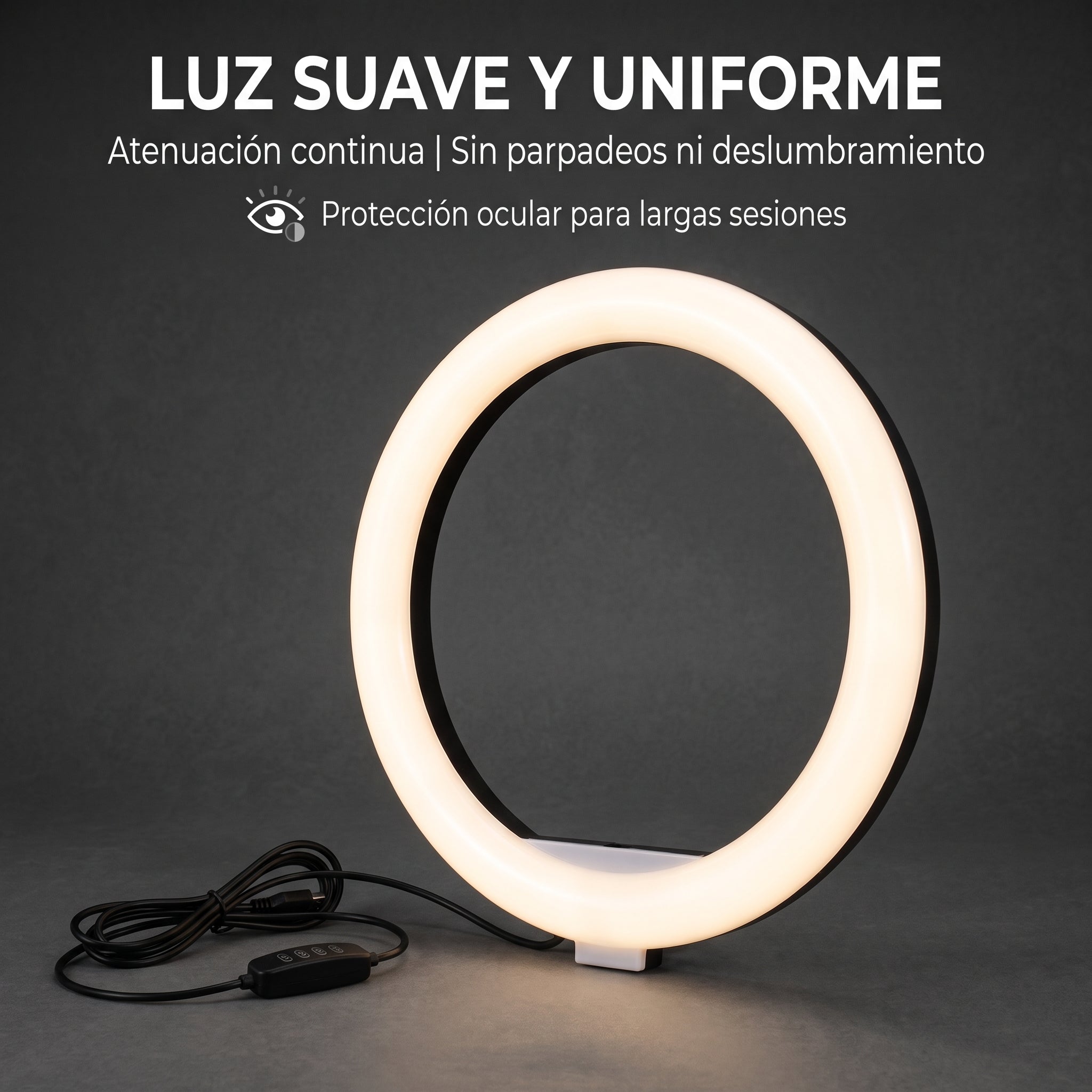 Aro de Luz LED RGB MJ-30 - Imagen 3