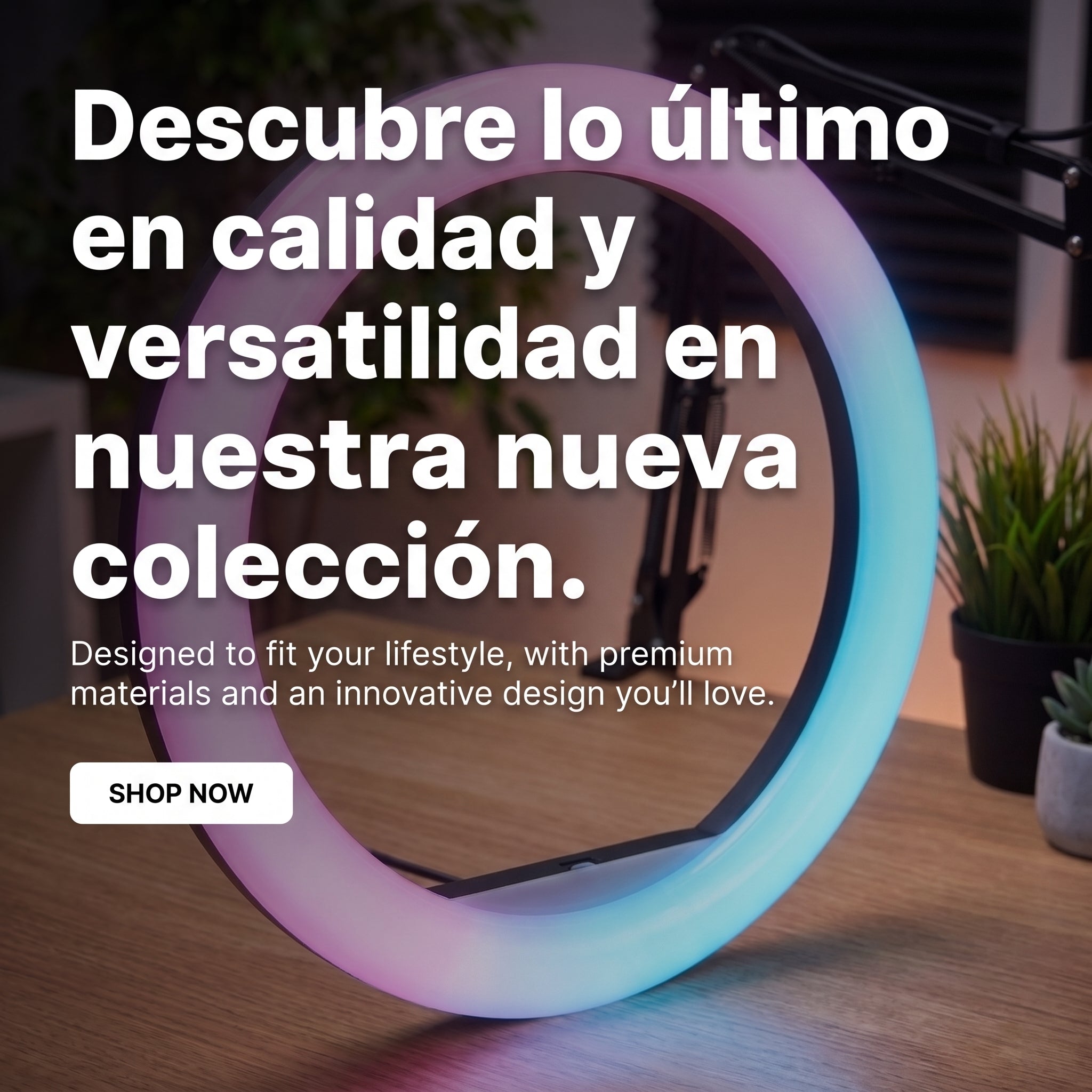 Aro de Luz LED RGB MJ-30 - Imagen 4
