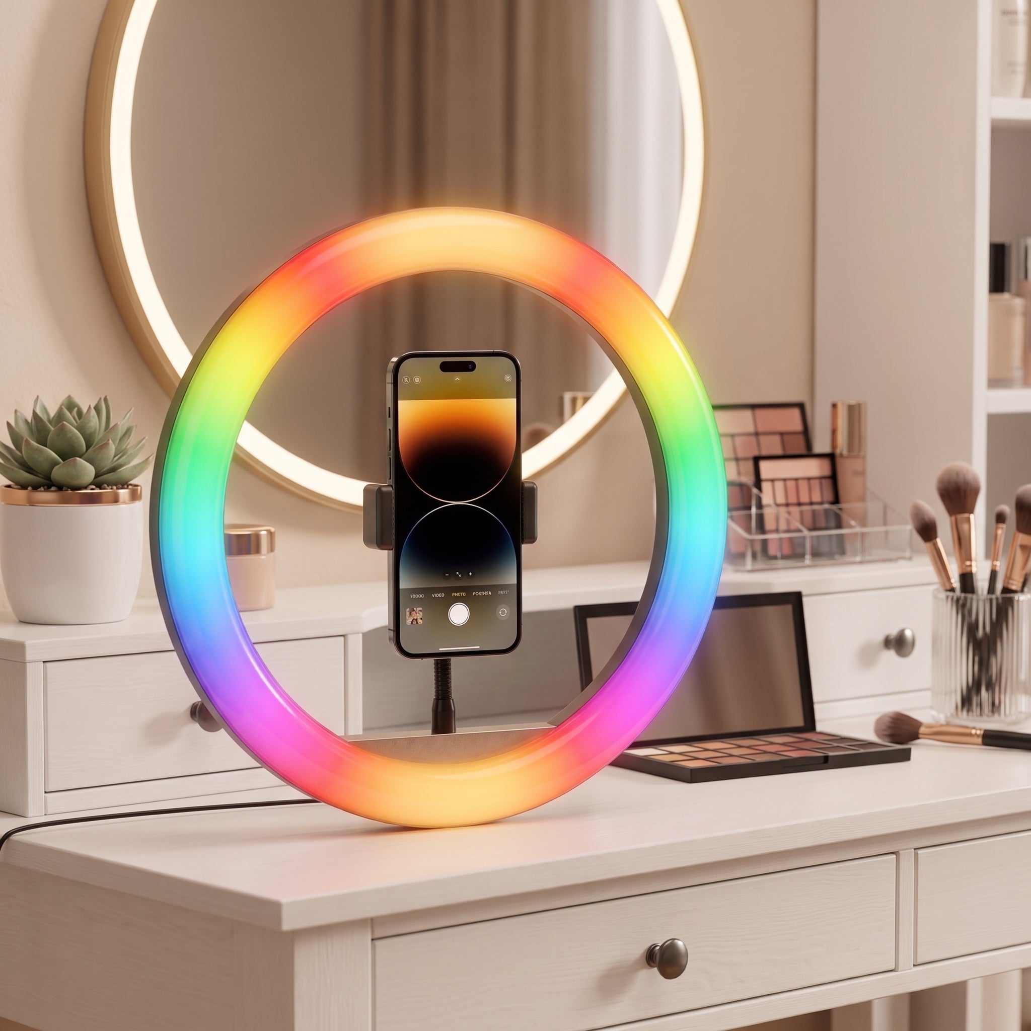 Aro de Luz LED RGB MJ-30 - Imagen 5