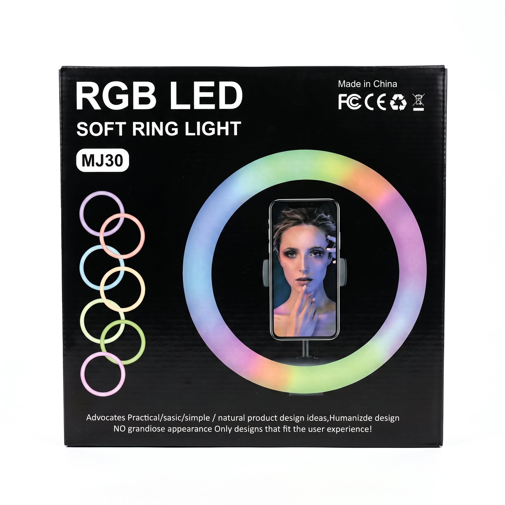 Aro de Luz LED RGB MJ-30 - Imagen 8
