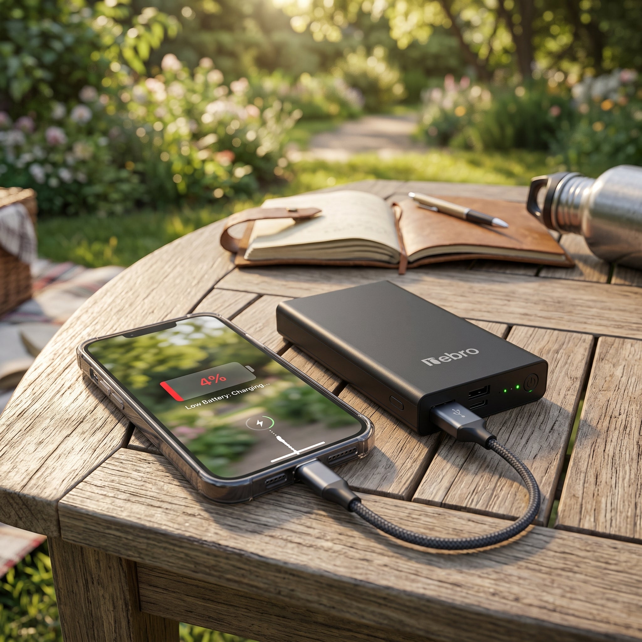 Powerbank Batería Portátil Multi-Carga WB-075 5000mAh Doble Puerto USB - Imagen 8