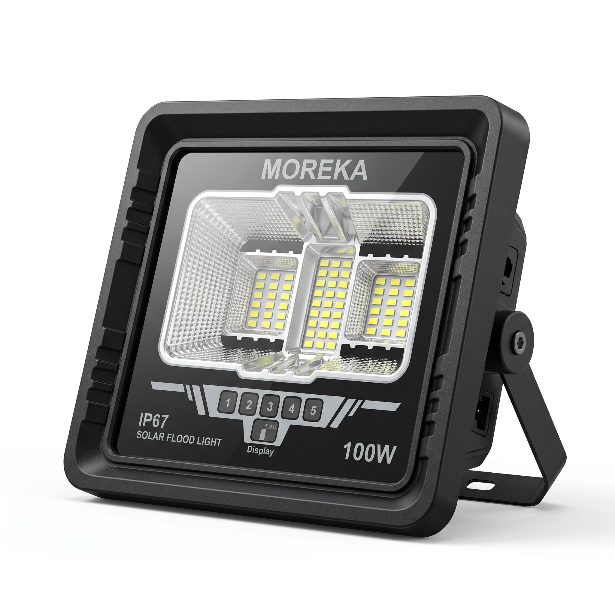 Lámpara Solar Reflector Moreka MOR-1100W 100W IP67 Control 5000 mAh - Imagen 1