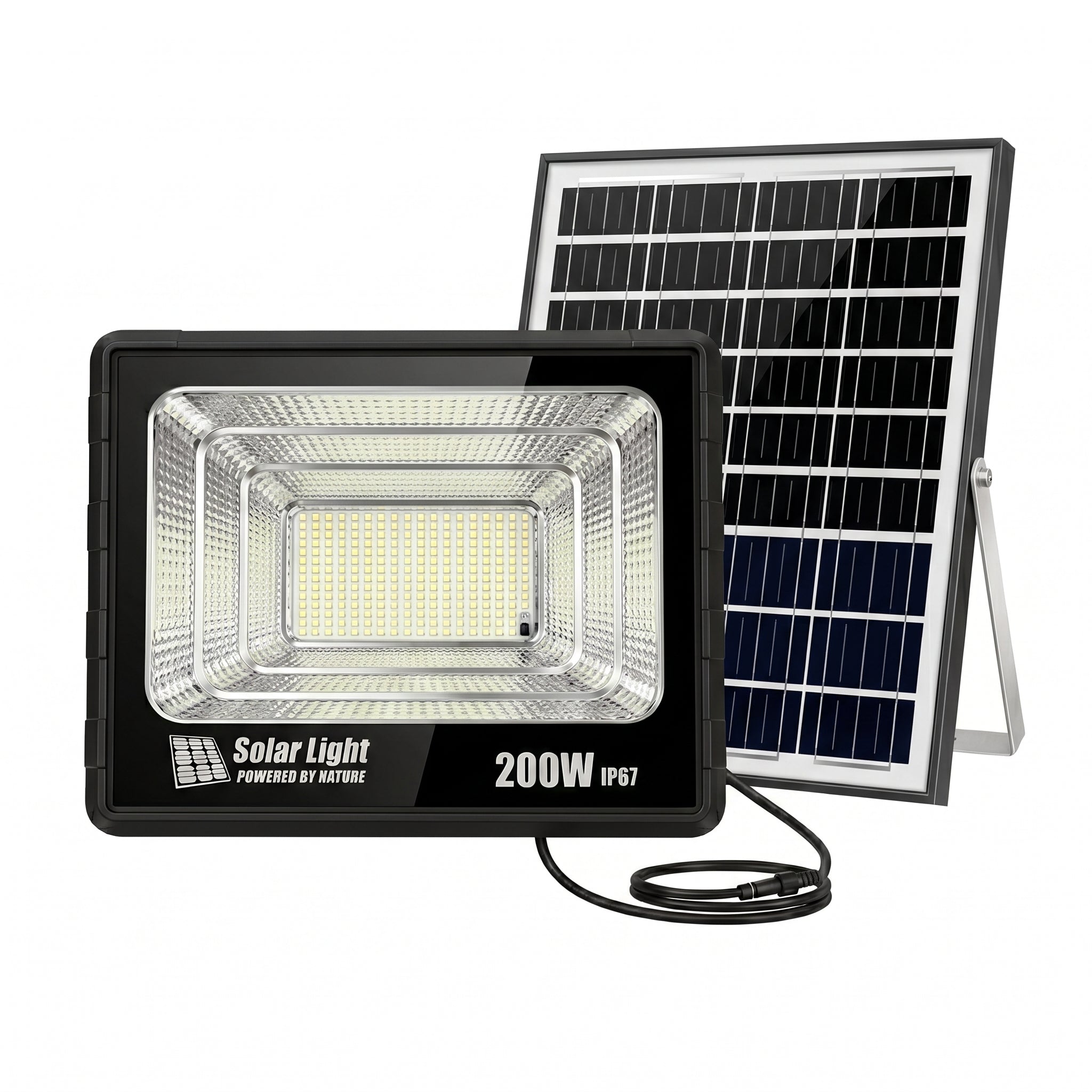 Lámpara Solar Reflector Moreka MOR-200H 200W IP67 Control 15000 mAh - Imagen 1