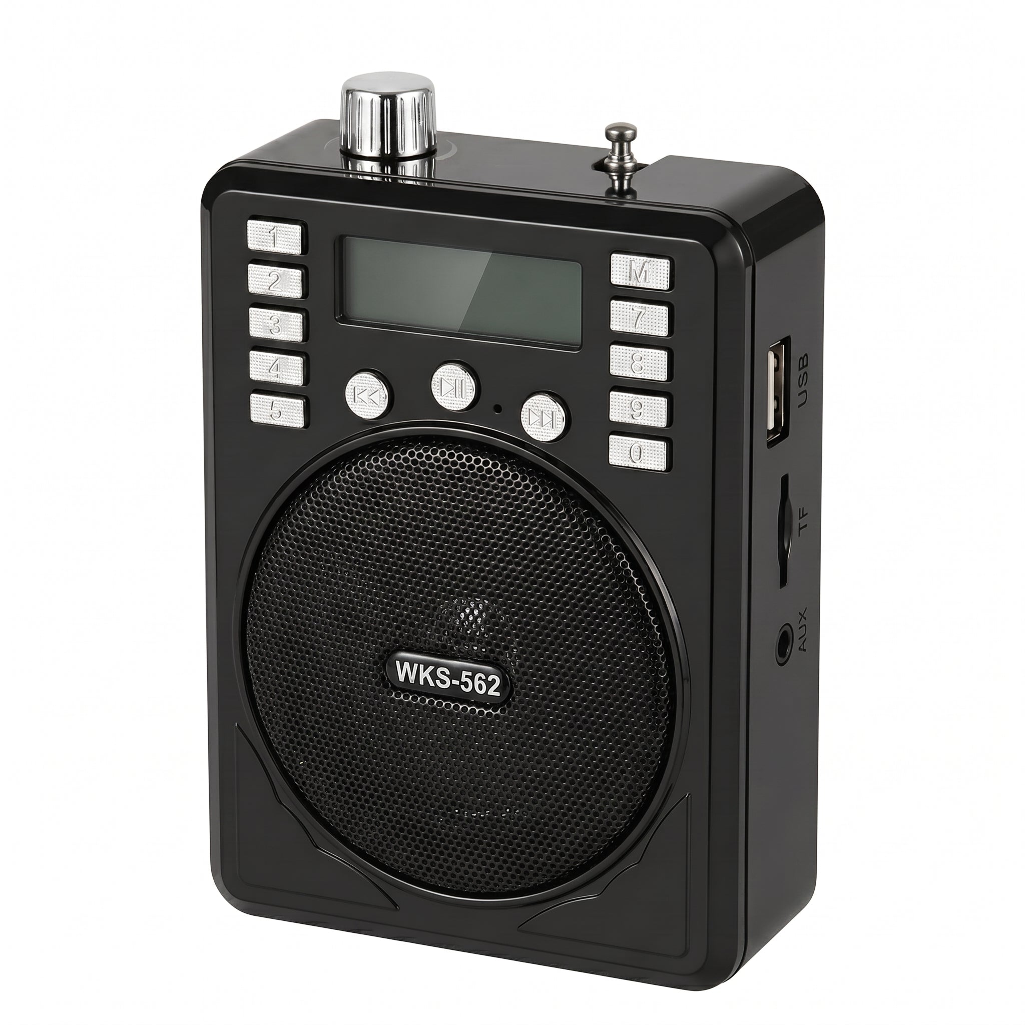 Bocina Radio Portátil AM/FM Bluetooth Büytiti WKS-562 USB Micro SD - Imagen 1