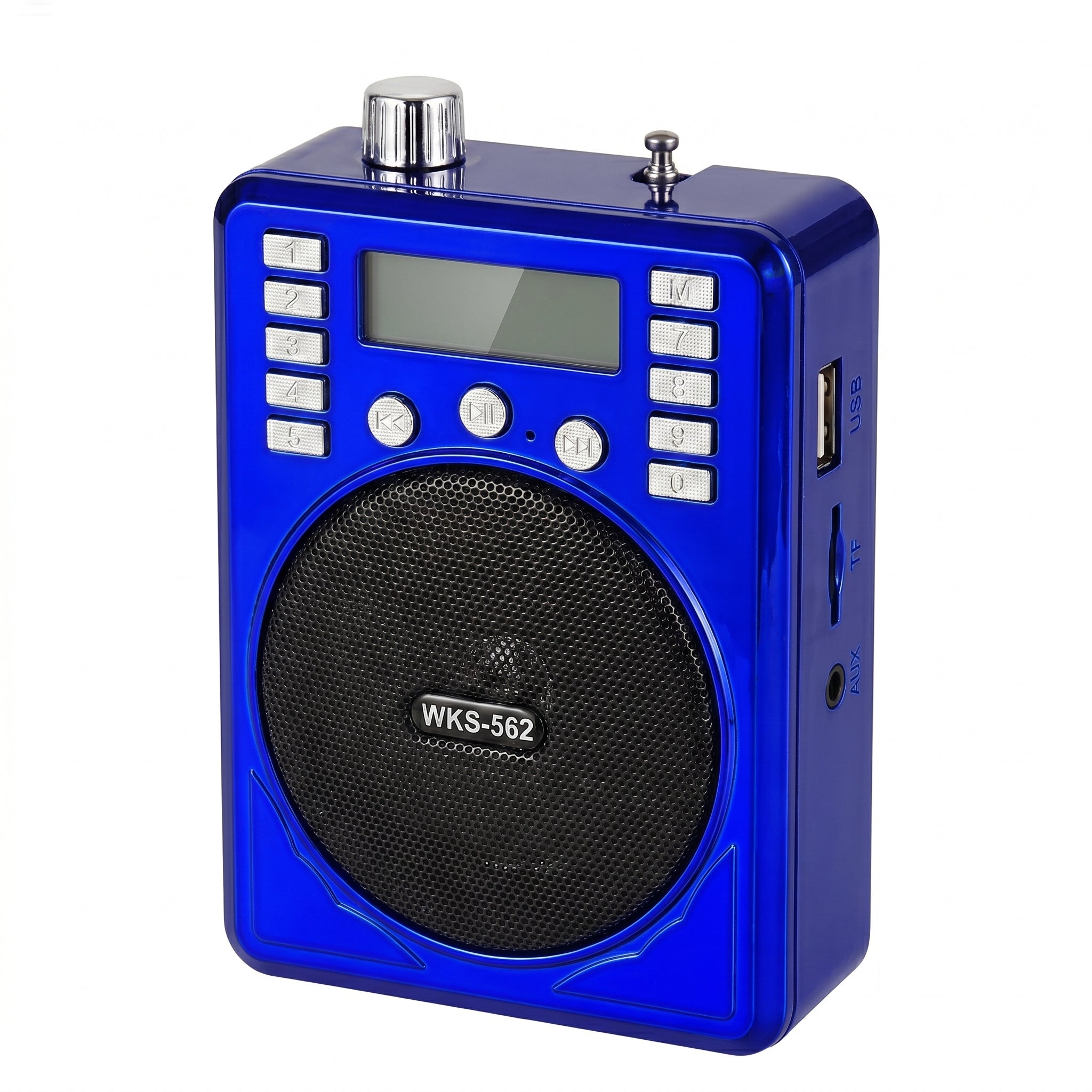 Bocina Radio Portátil AM/FM Bluetooth Büytiti WKS-562 USB Micro SD - Imagen 10