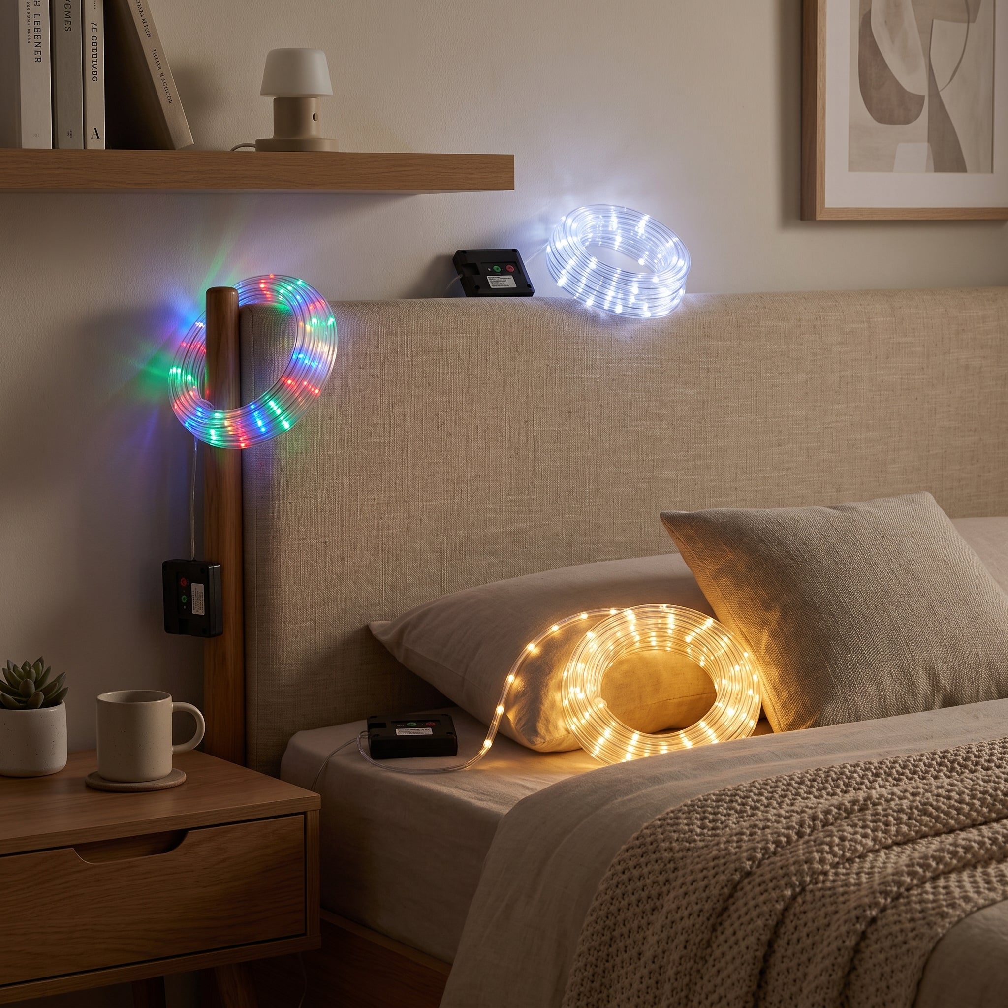 Luces Decorativas LED Büytiti ZSD-290 12 Metros Batería Recargable Interior - Imagen 7