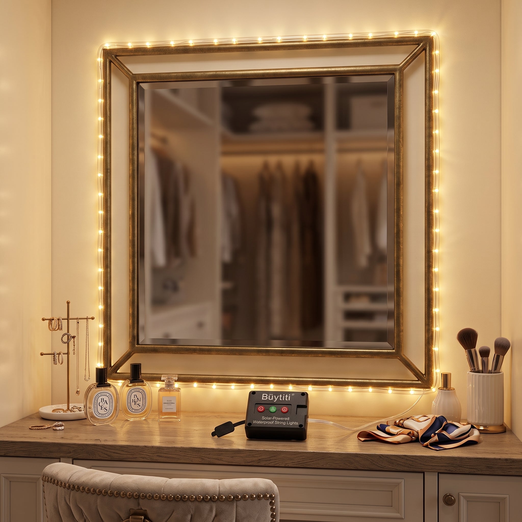 Luces Decorativas LED Büytiti ZSD-290 12 Metros Batería Recargable Interior - Imagen 8