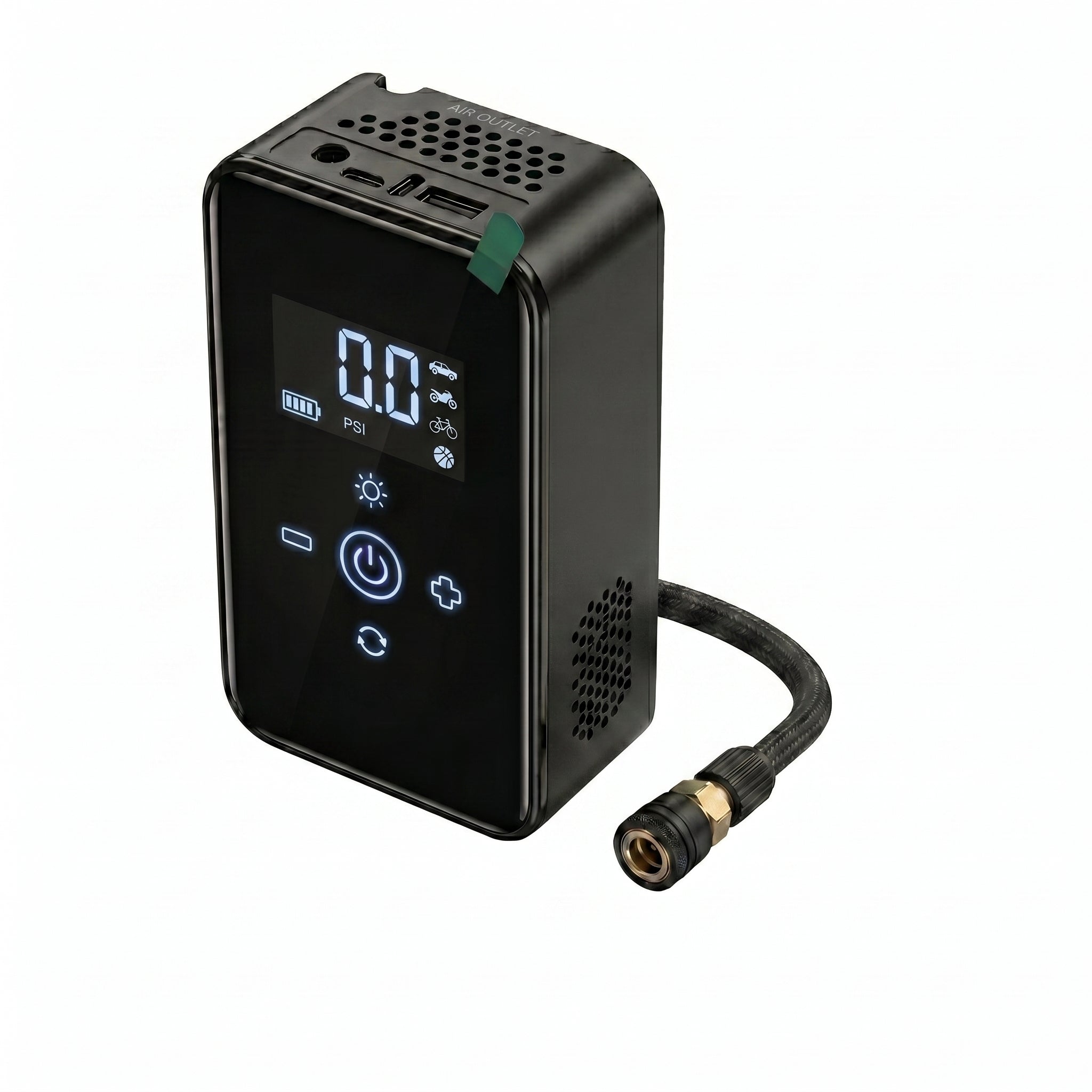 Bomba Inflable Eléctrica Portátil BuyTiti MR-928 150 PSI Batería 3900 mAh