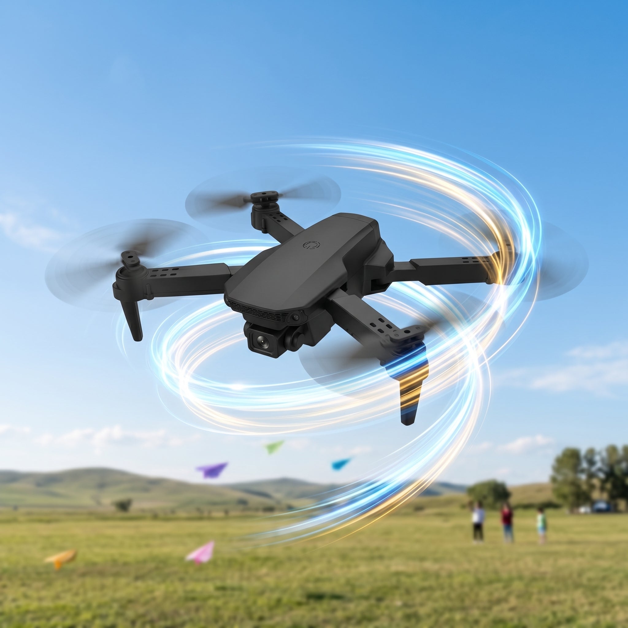 Dron Plegable E88 con Cámara 4K HD y Control por App - Imagen 8