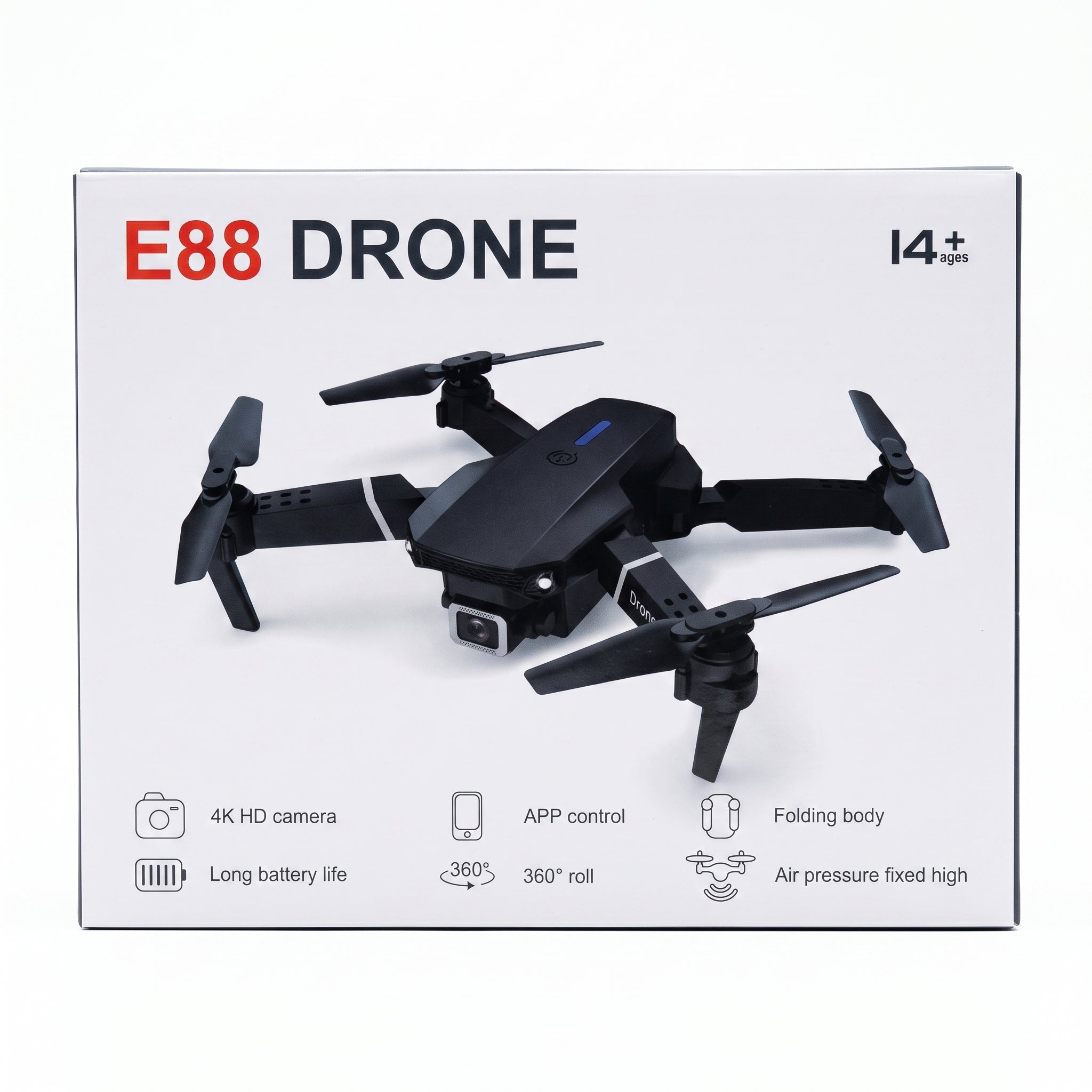 Dron Plegable E88 con Cámara 4K HD y Control por App - Imagen 9