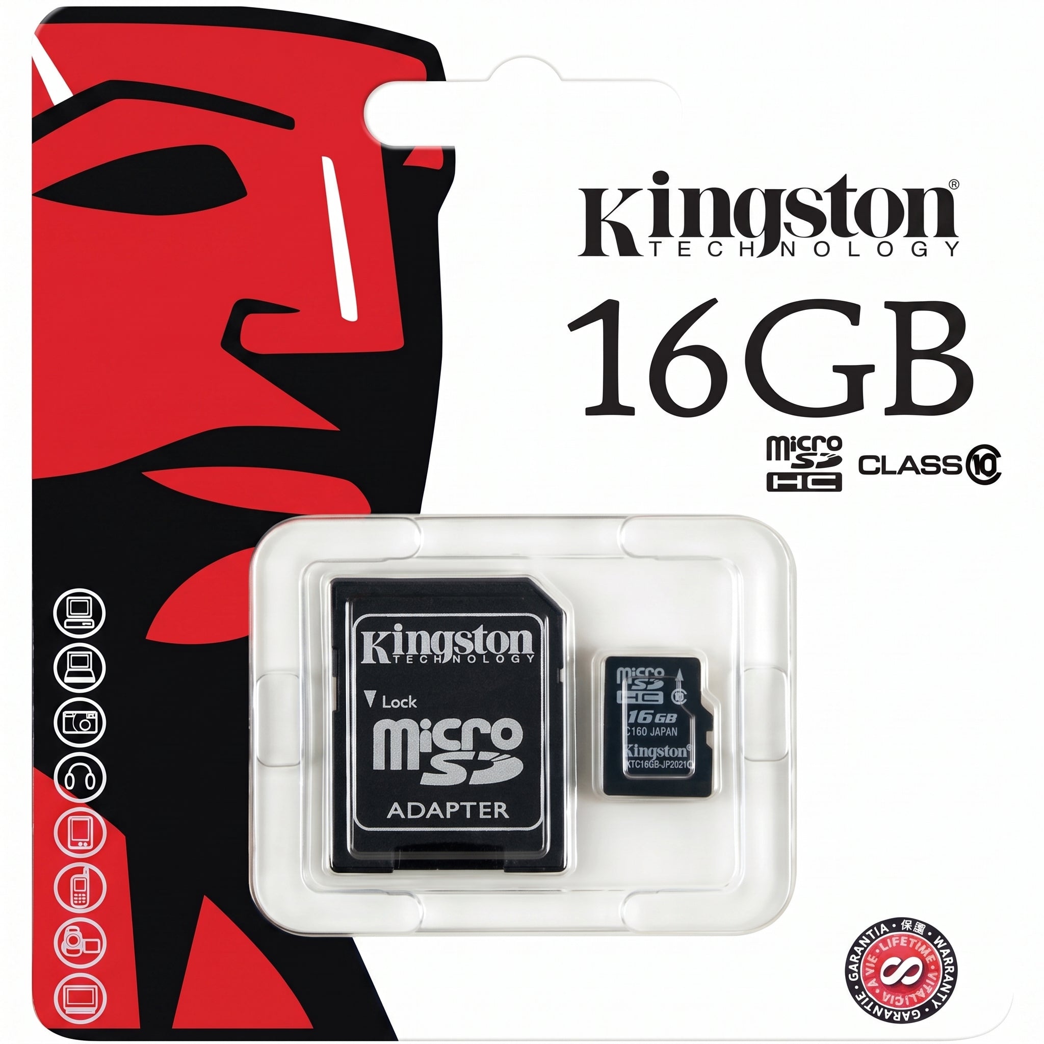 Memoria MICRO SD Kingston 16GB 45MB/s - Imagen 6