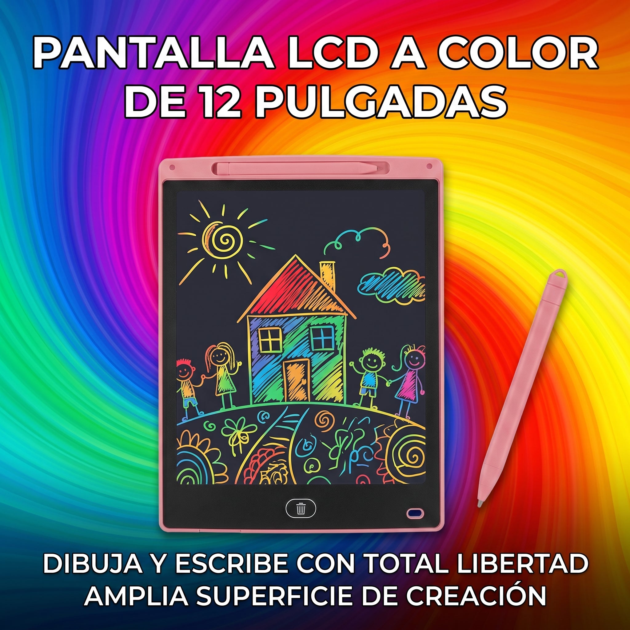Pizarron Magico Para Niños LCD Buytiti YSSXB12 12