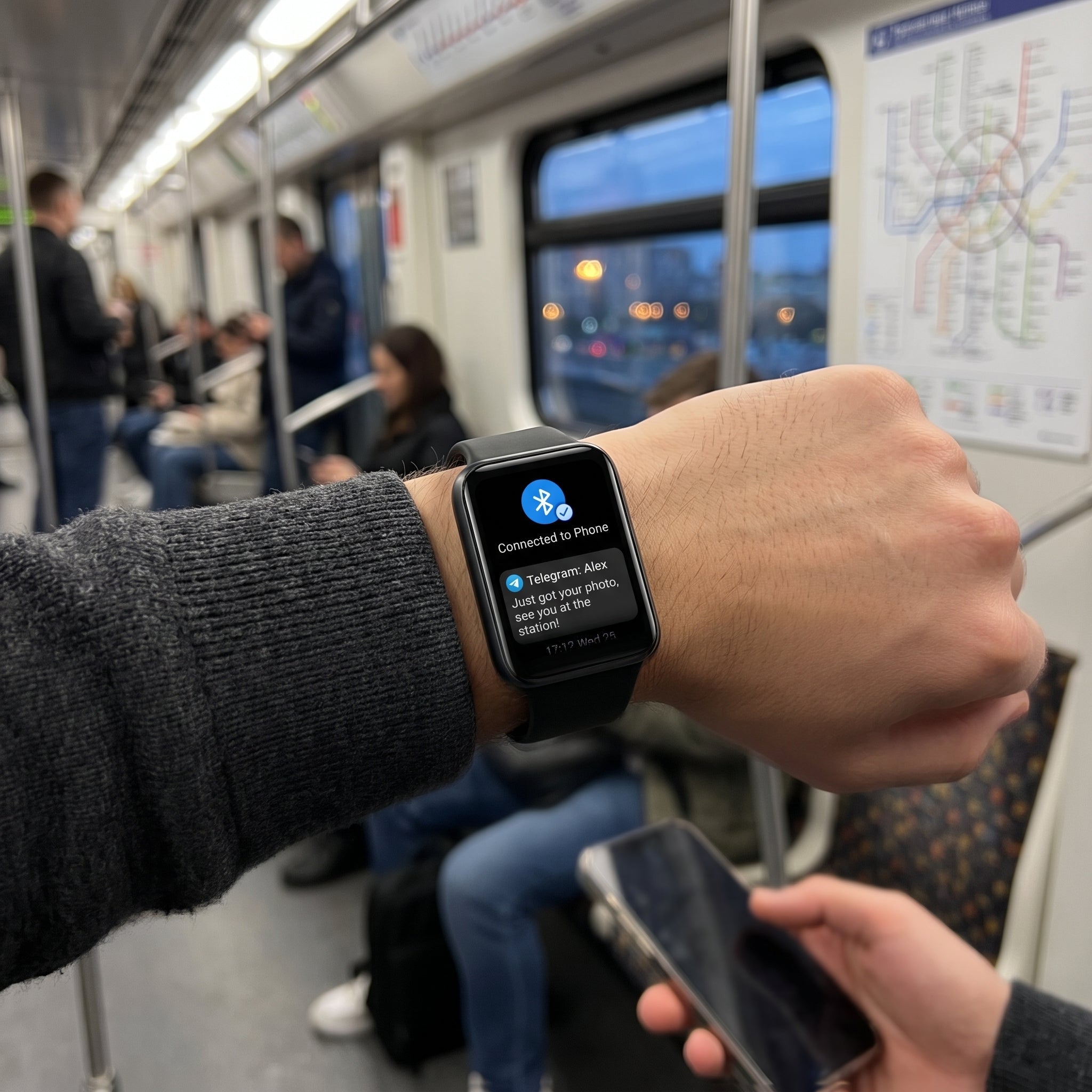 Smartwatch Reloj Inteligente Nebro WAT-102 Pantalla 1.47 IP67 Bluetooth - Imagen 6
