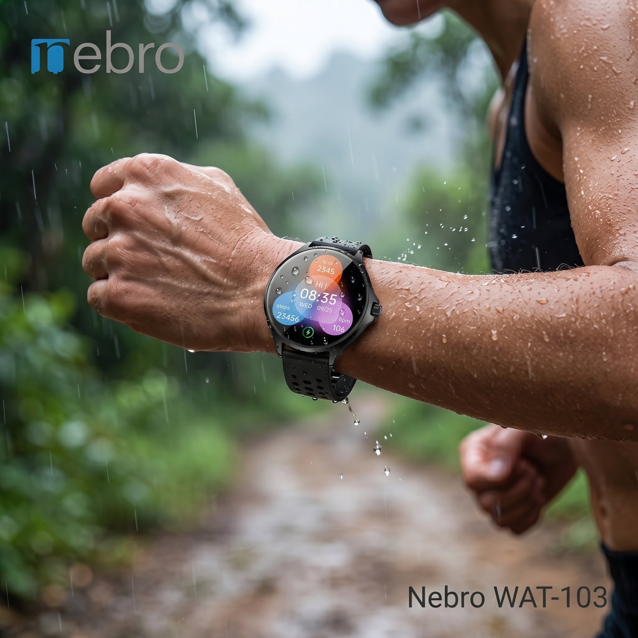 Smartwatch Reloj inteligente Nebro WAT-103 Pantalla 1.7 Bluetooth - Imagen 9