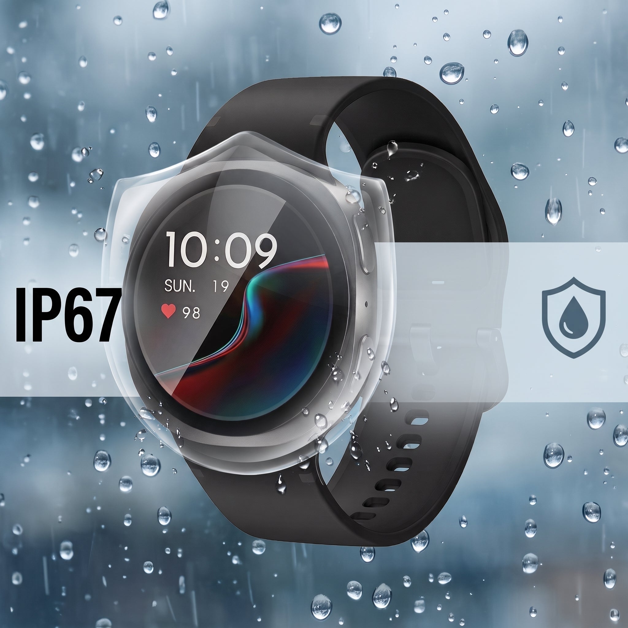 Smartwatch Reloj Inteligente Nebro WAT-104 Pantalla de 1.43 Aleación de Zinc Bluetooth - Imagen 5