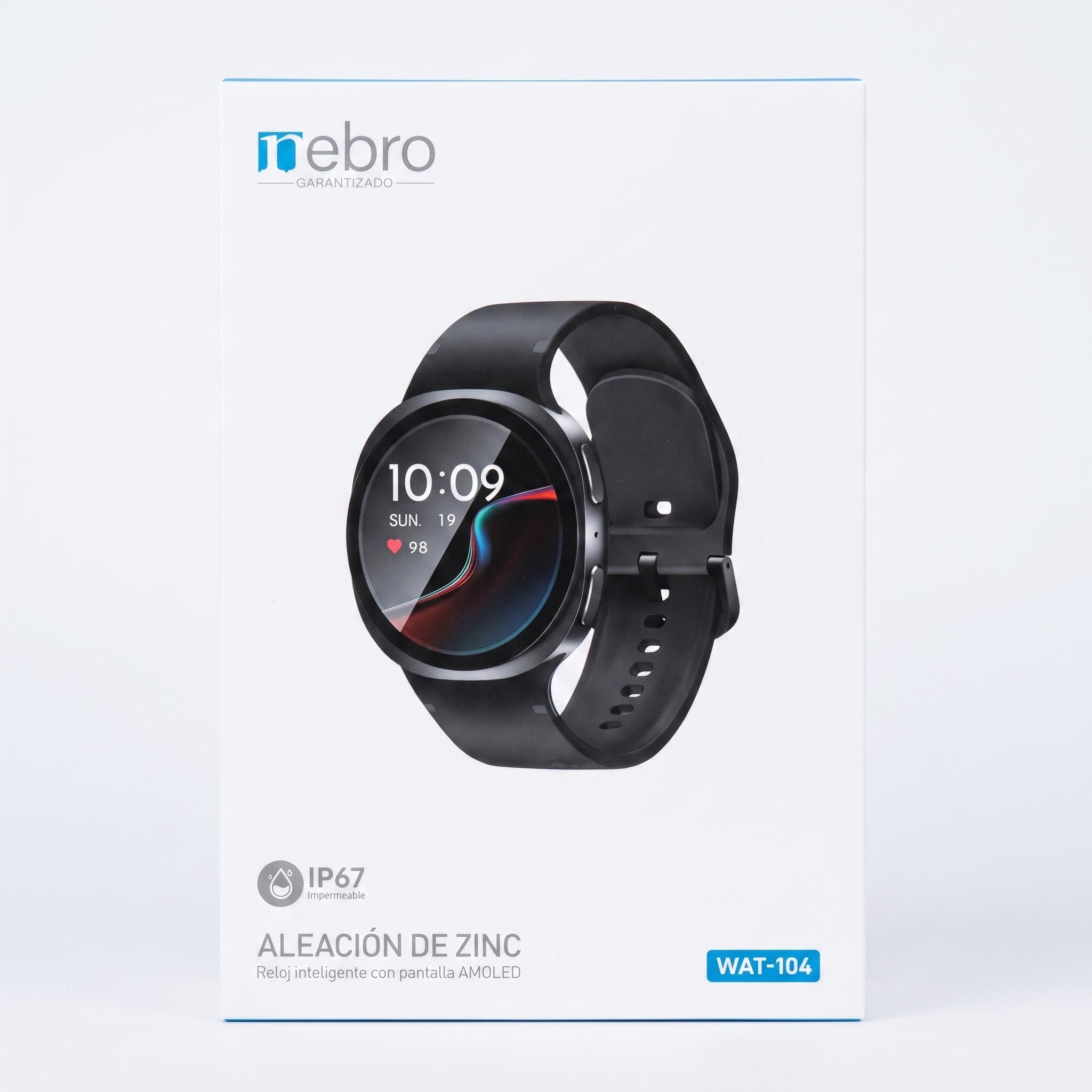 Smartwatch Reloj Inteligente Nebro WAT-104 Pantalla de 1.43 Aleación de Zinc Bluetooth - Imagen 10