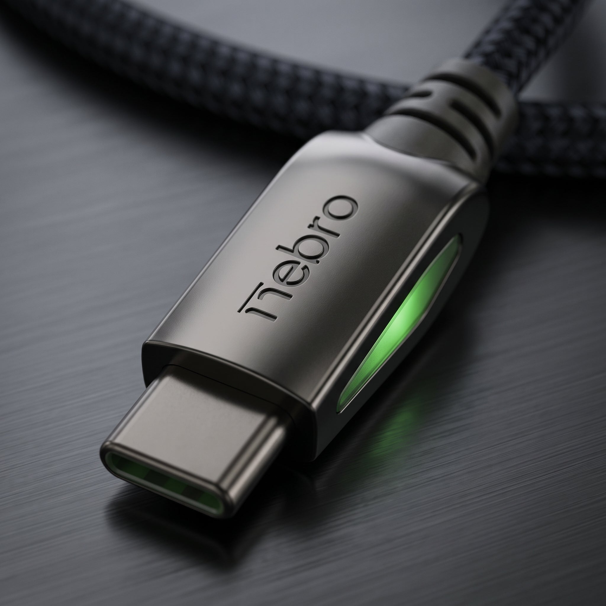 Cable USB C a USB C NEBRO WD-336 Carga Ultrarrápida 240W Silicona 1.5 Mts - Imagen 2