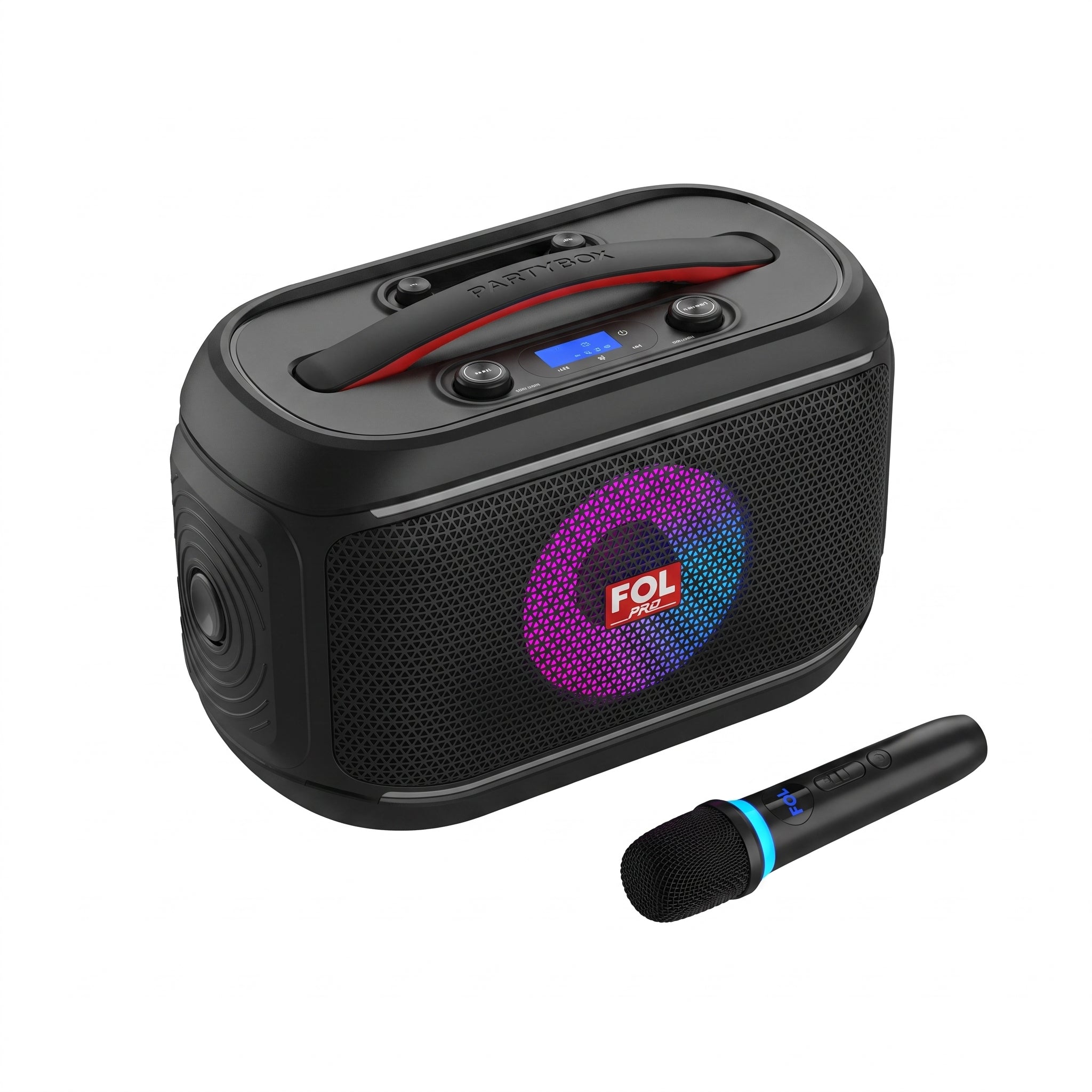 Bocina Bluetooth FOL FS-R308 30W Subwoofer, USB, AUX y TWS - Imagen 1