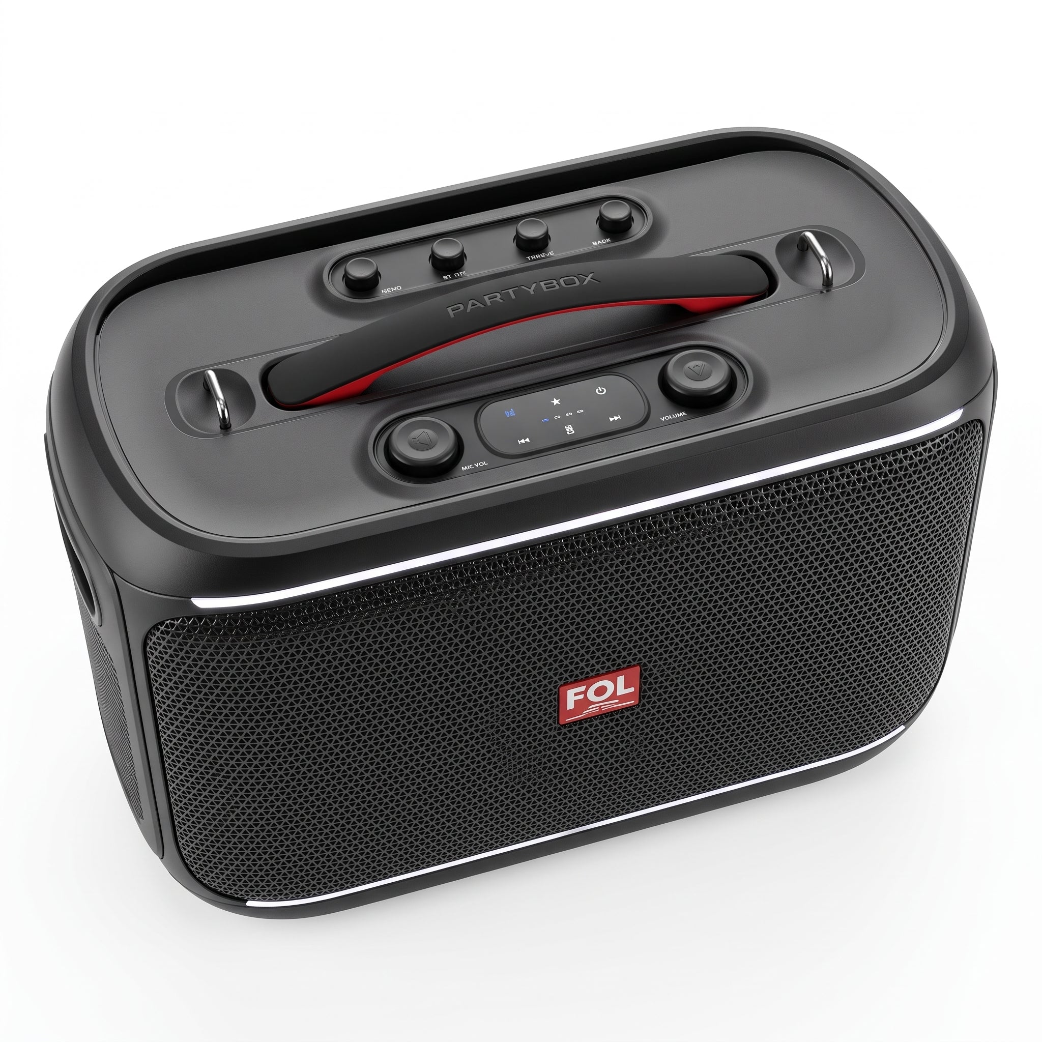 Bocina TWS Bluetooth FOL FS-R309 Microfono Party Box - Imagen 9