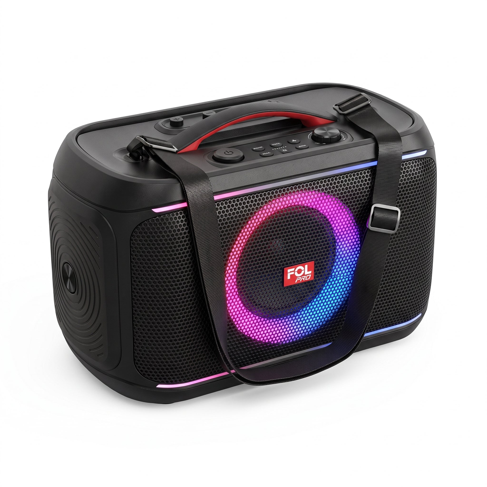 Bocina TWS Bluetooth FOL FS-R309 Microfono Party Box - Imagen 10