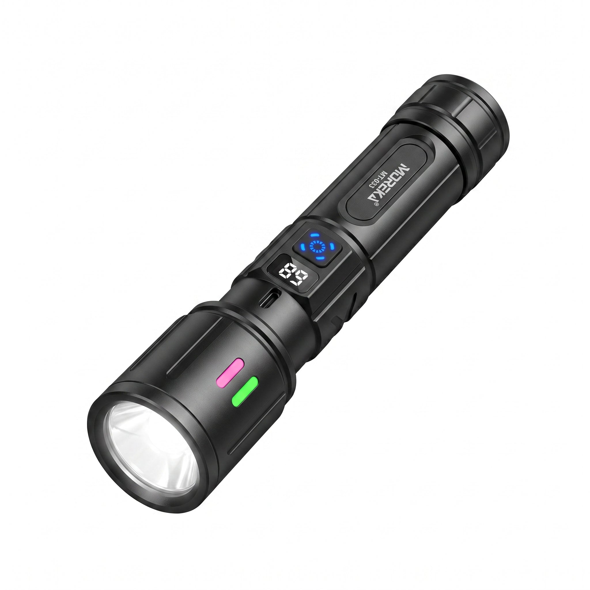 Linterna LED Moreka MT-033 20W Telescópica Batería de 2400mAh - Imagen 1