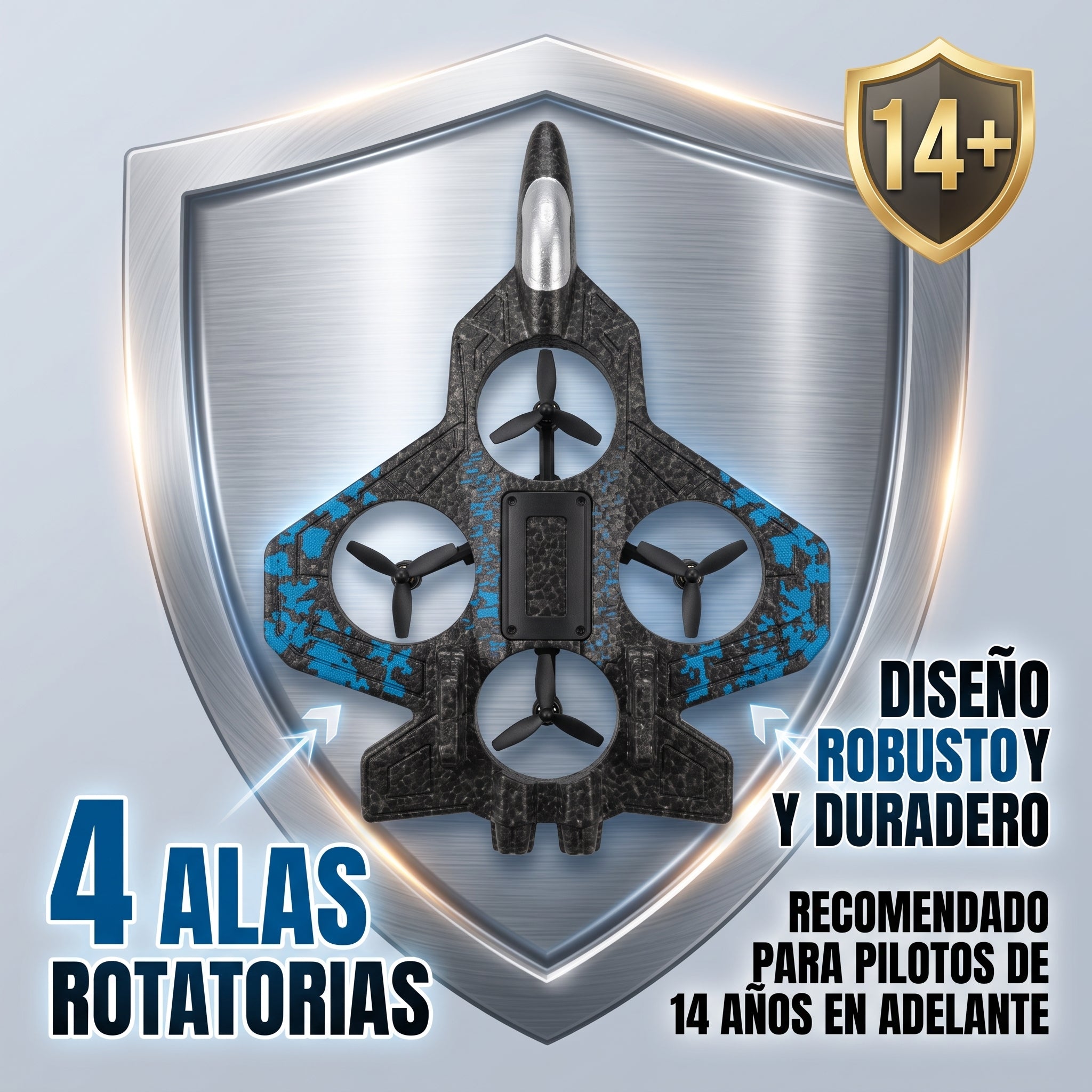 Juguete Avión de Combate Interestelar YISEN S1 Control Remoto - Imagen 4