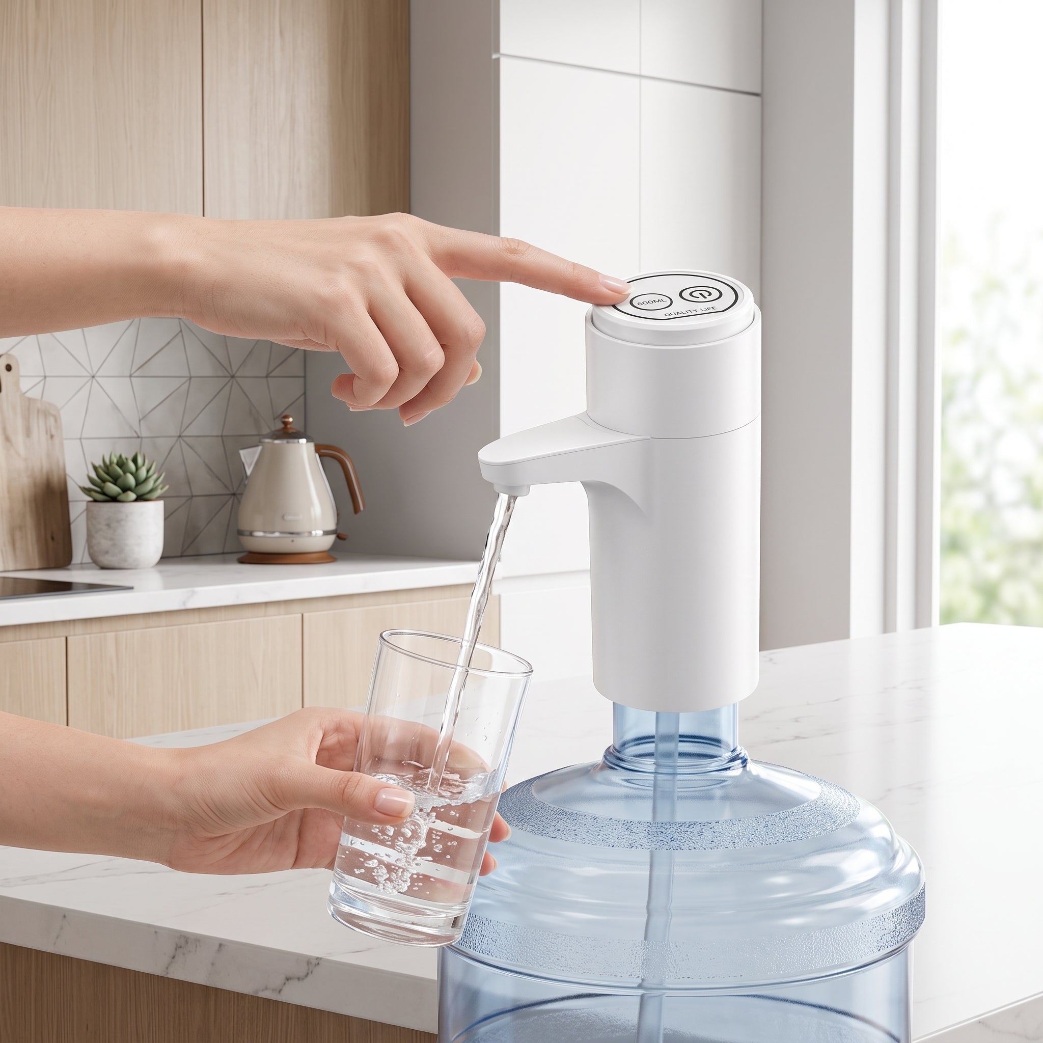 Bomba de Agua Eléctrica Inteligente Táctil CSQ02 YISEN - Imagen 2