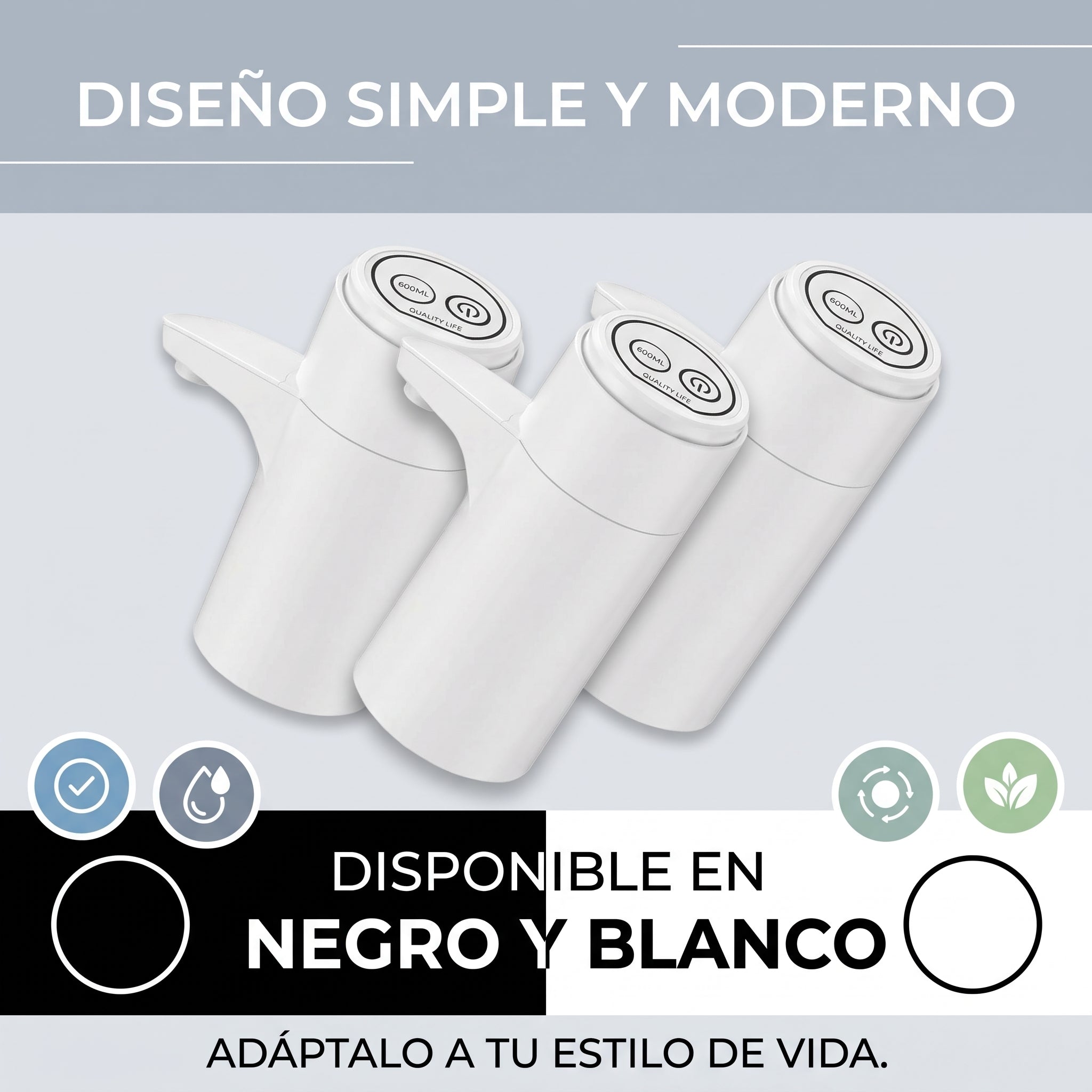 Bomba de Agua Eléctrica Inteligente Táctil CSQ02 YISEN - Imagen 3