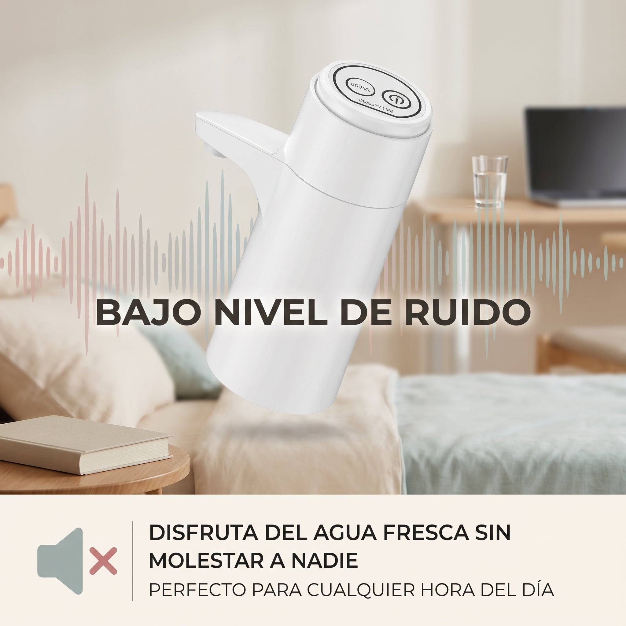 Bomba de Agua Eléctrica Inteligente Táctil CSQ02 YISEN - Imagen 5
