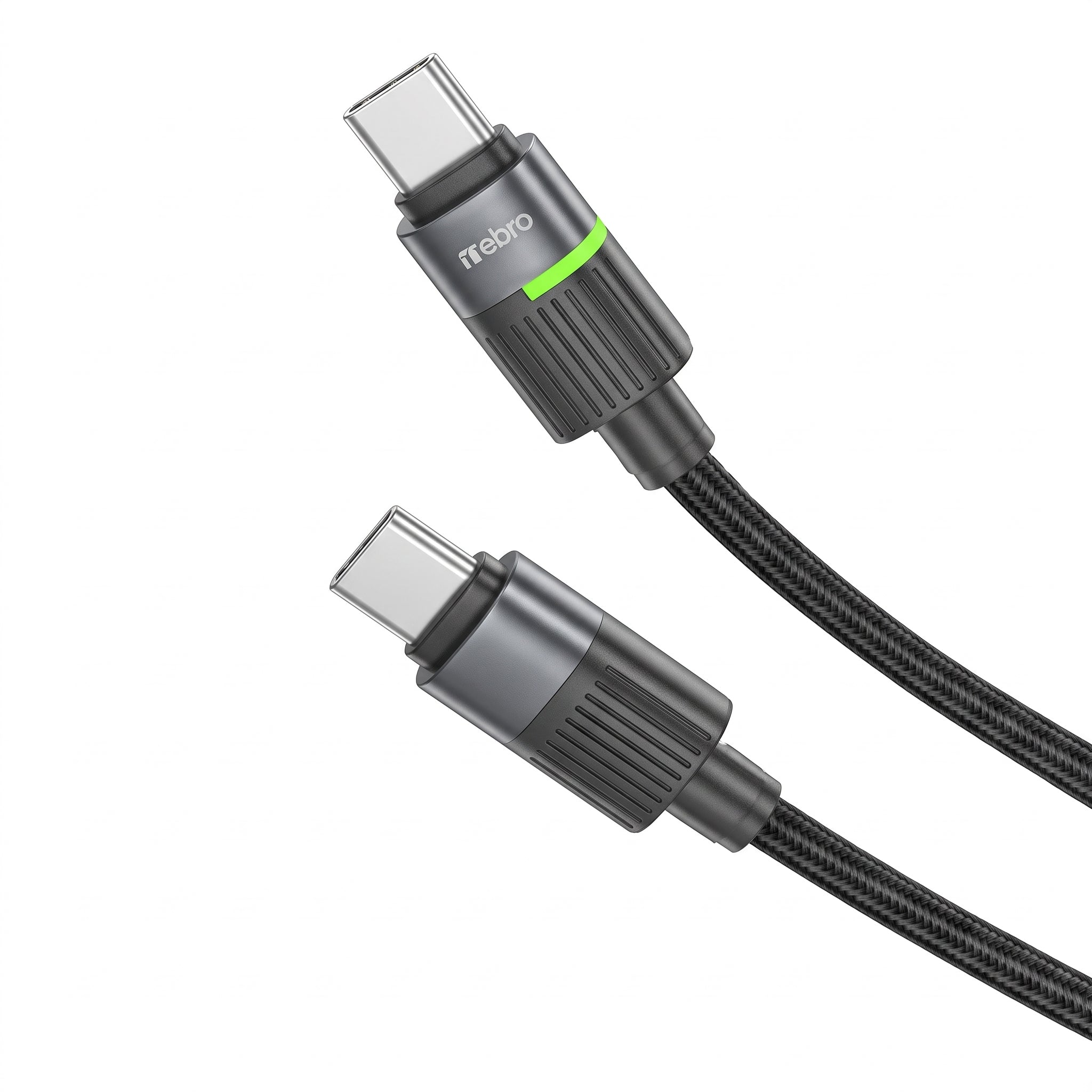 Cable de Carga Rápida Nebro WD-341 65W Tipo-C a Tipo-C Aleación de Zinc - Imagen 1