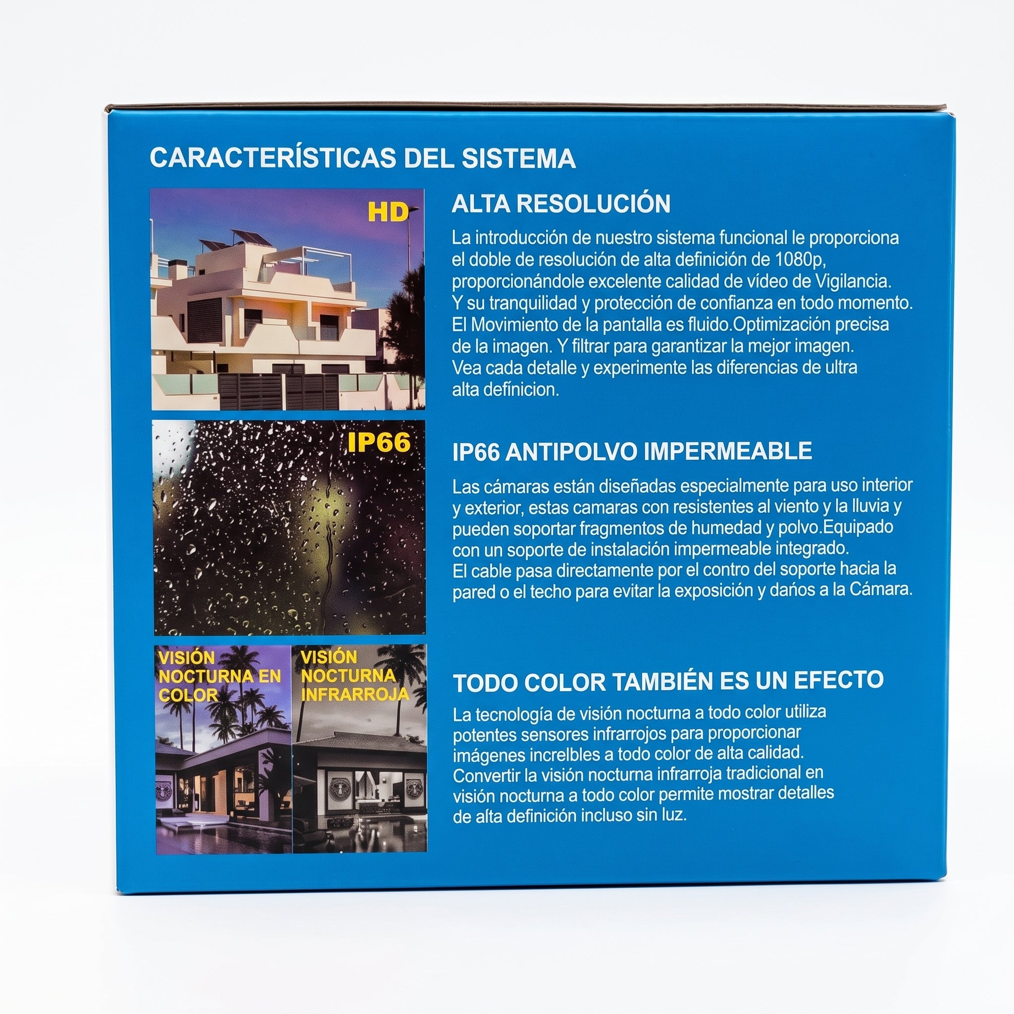 Cámara Inteligente HD Moreka JK009 1080P Visión Nocturna IP66 y Control PTZ - Imagen 9