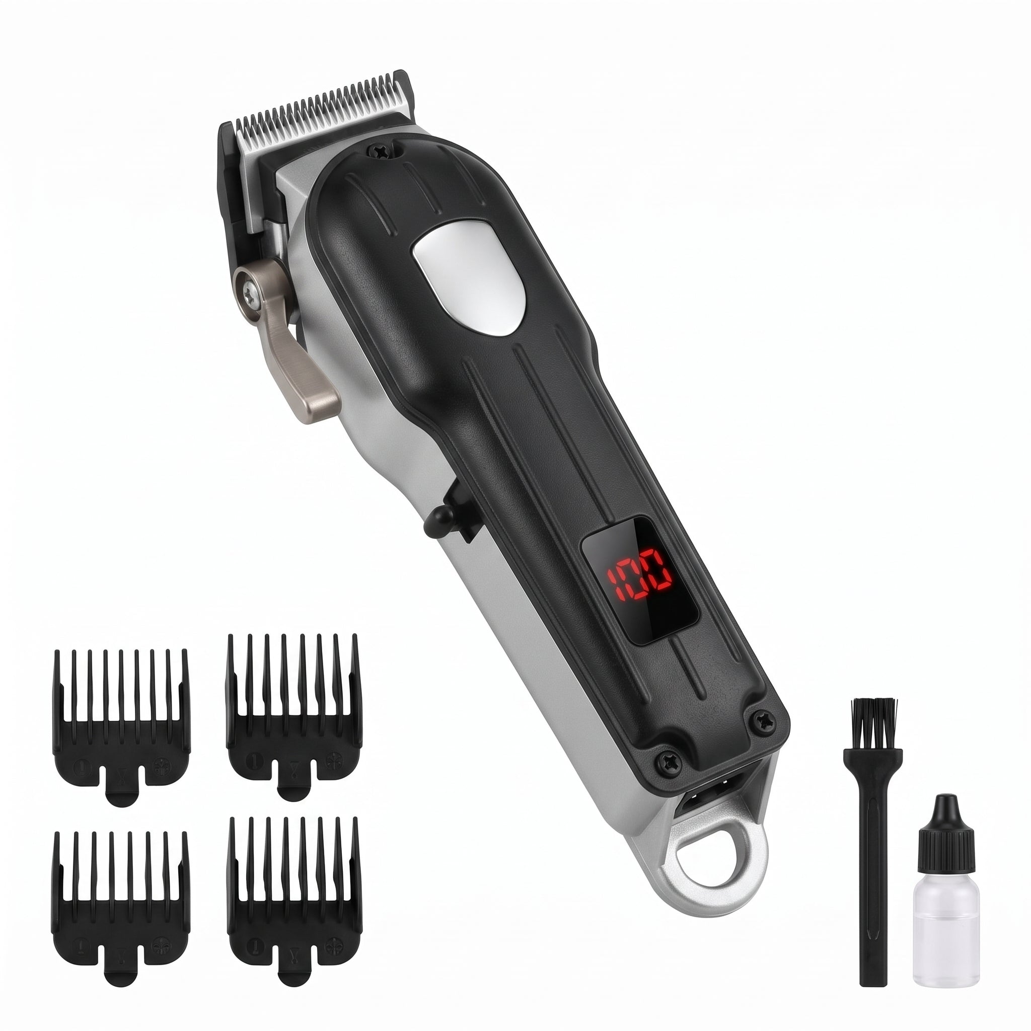 Cortadora de Pelo Profesional Moreka W-44 4 Peines Carga USB - Imagen 11