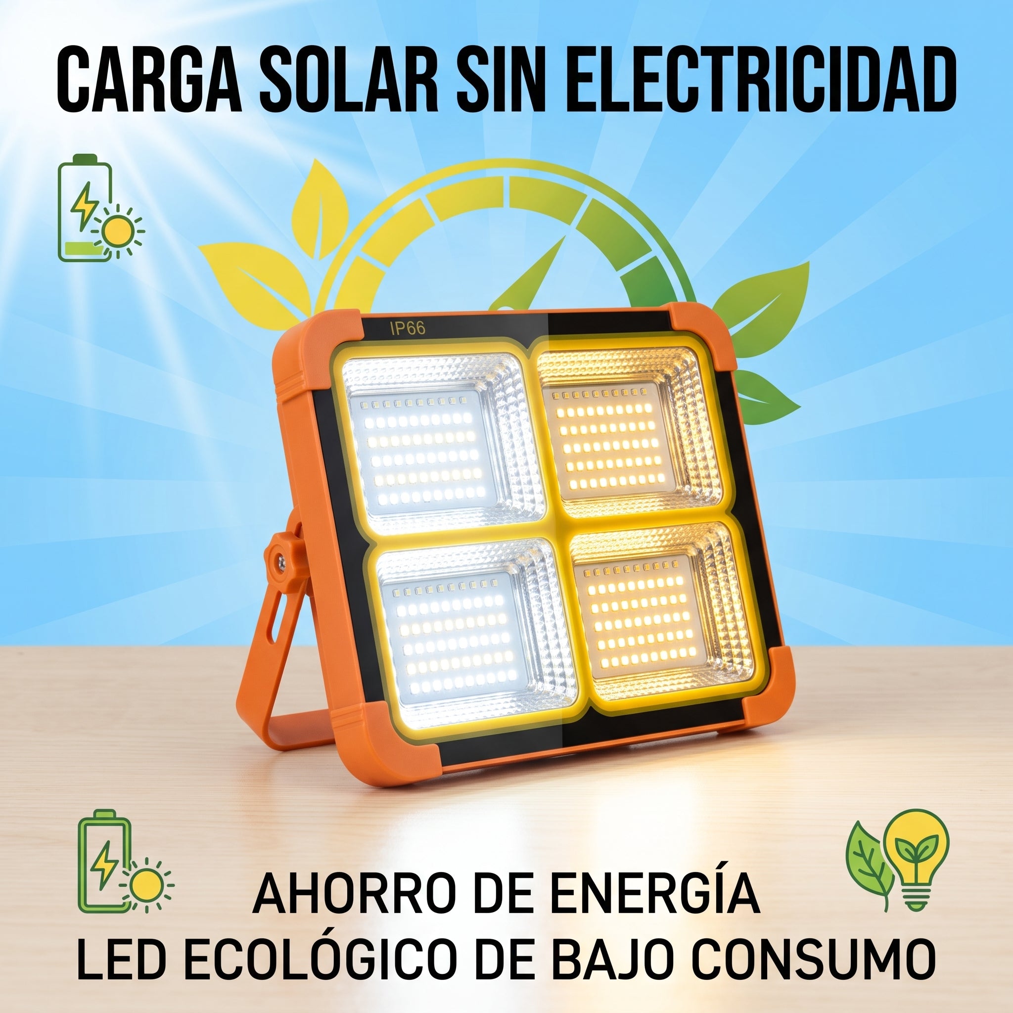 Luz LED Solar Moreka D051 Protección IP66 - Imagen 8