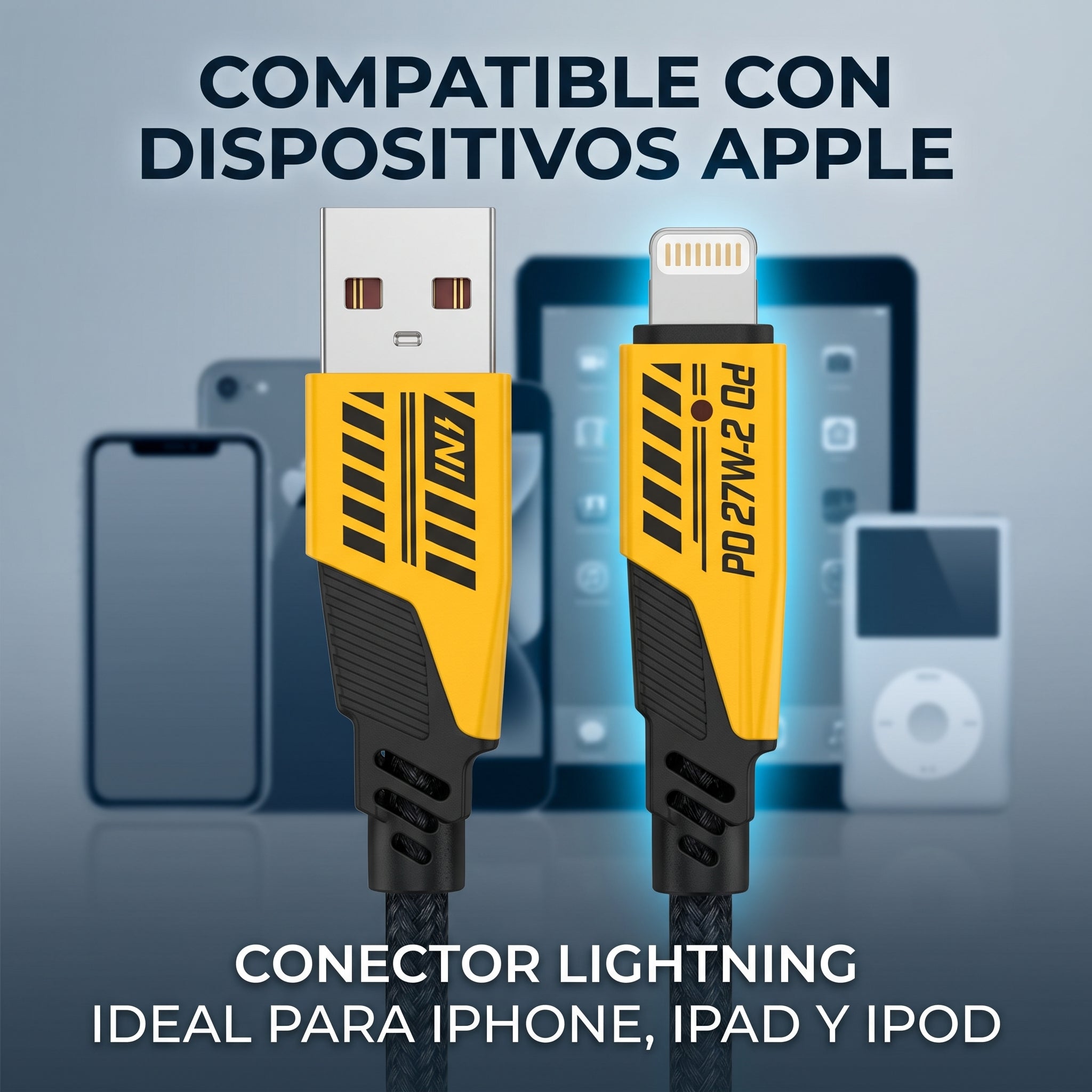 Cable USB-A a Lightning Moreka CB-063 - Imagen 7