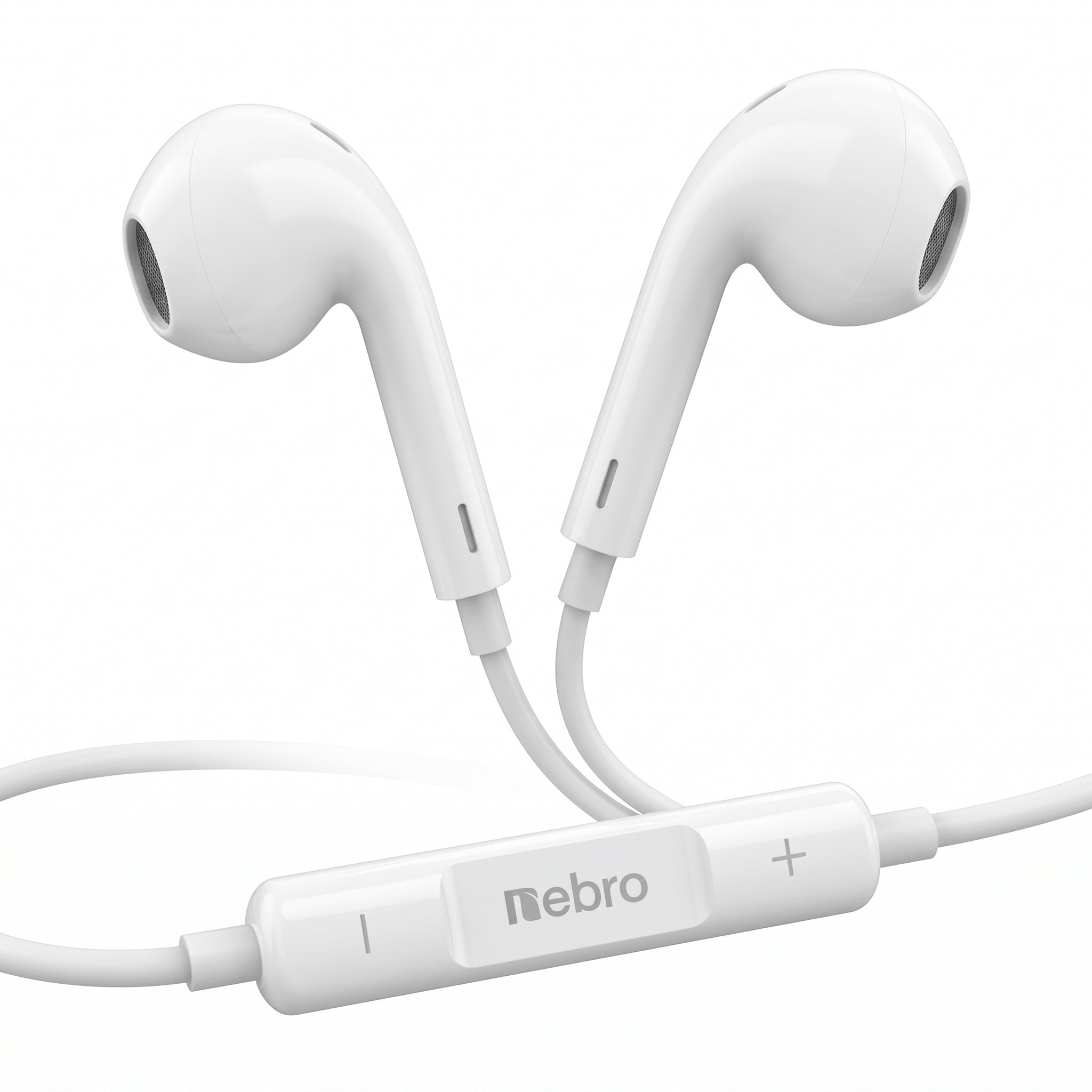 Audífonos Alámbricos Lightning Nebro WJ-006 iPhone Driver de 14mm Sonido HiFi - Imagen 1