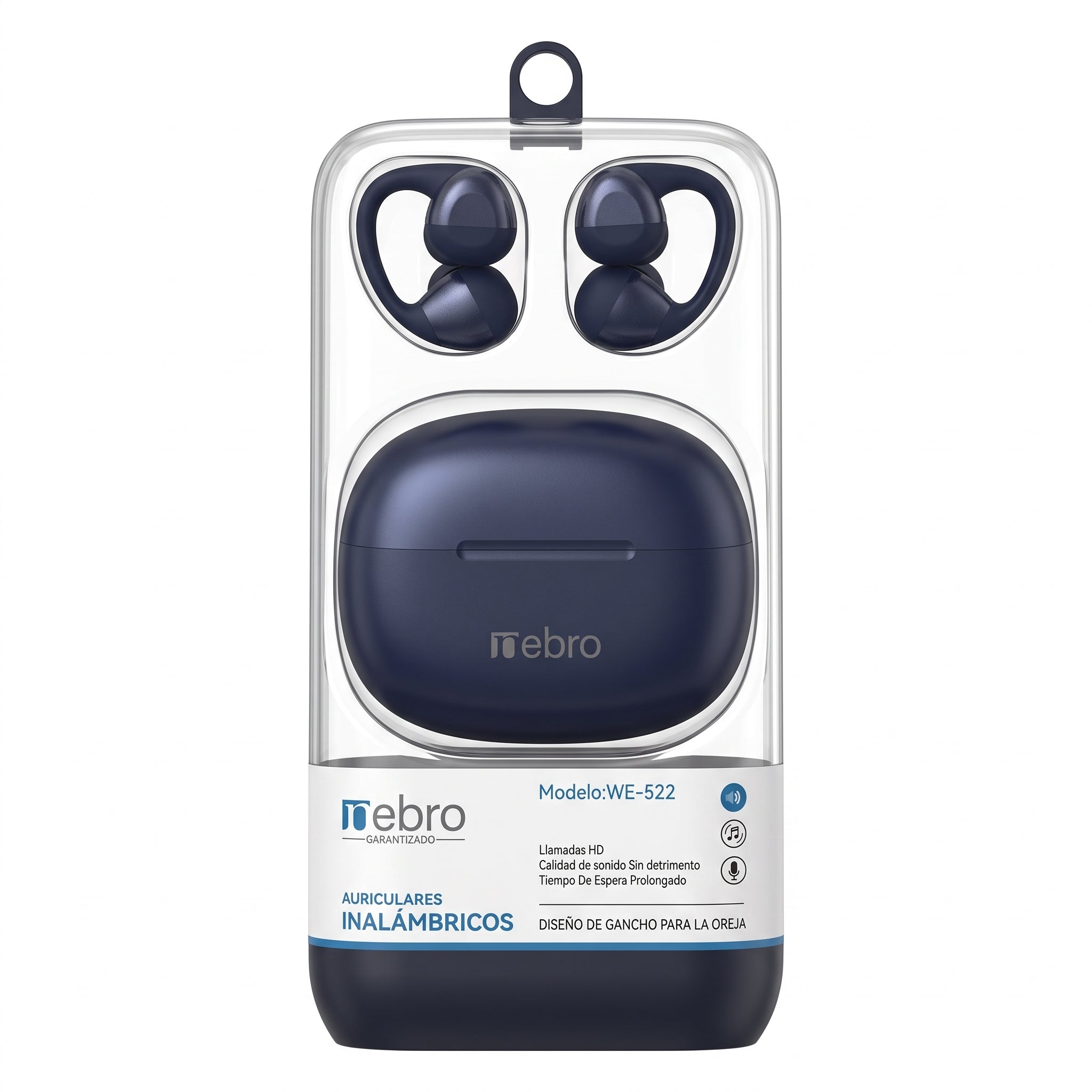 Audífonos Inalámbricos Nebro WE-522 Open Ear Bluetooth 5.4 Sonido HiFi - Imagen 6
