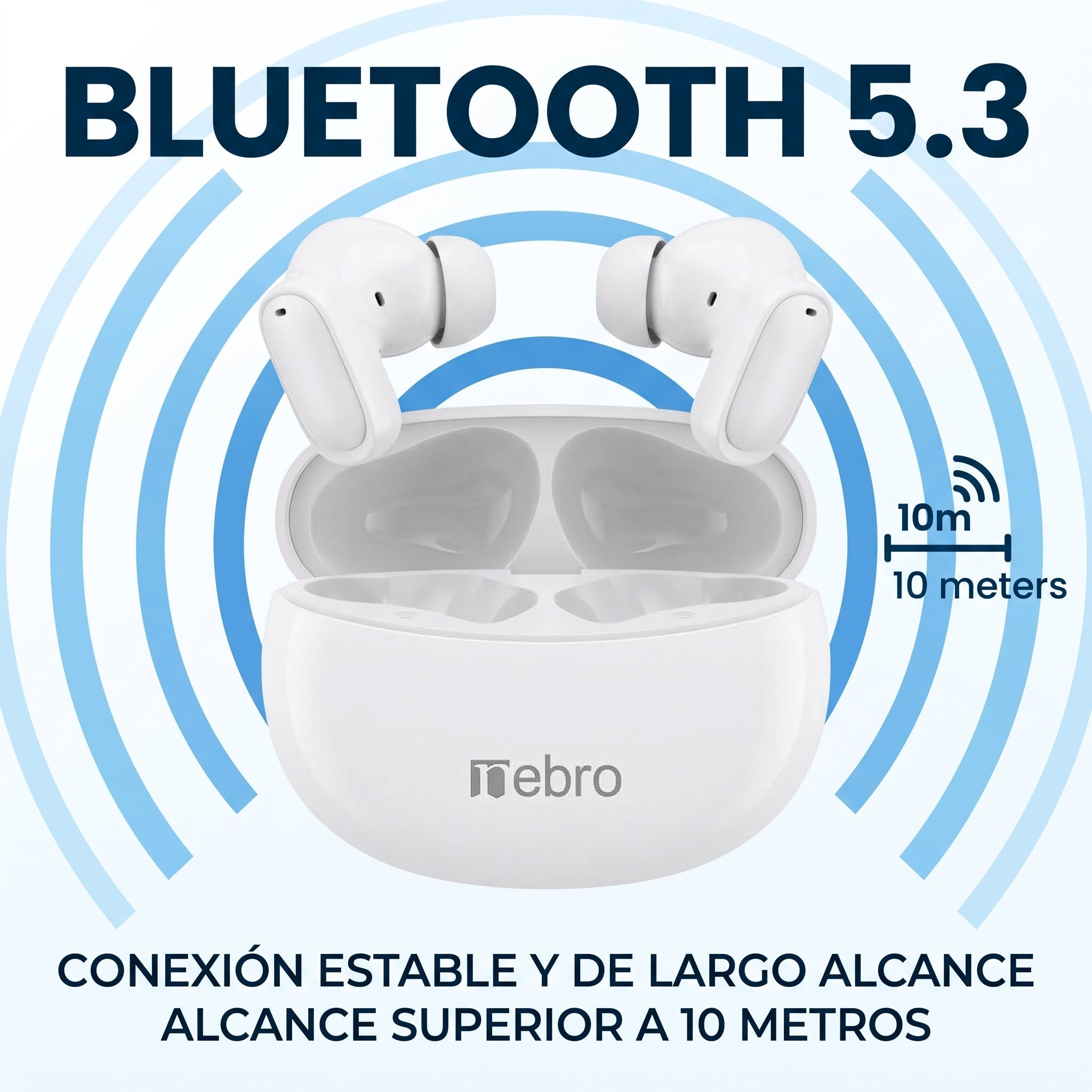Audífonos Bluetooth Nebro T42 - Imagen 2