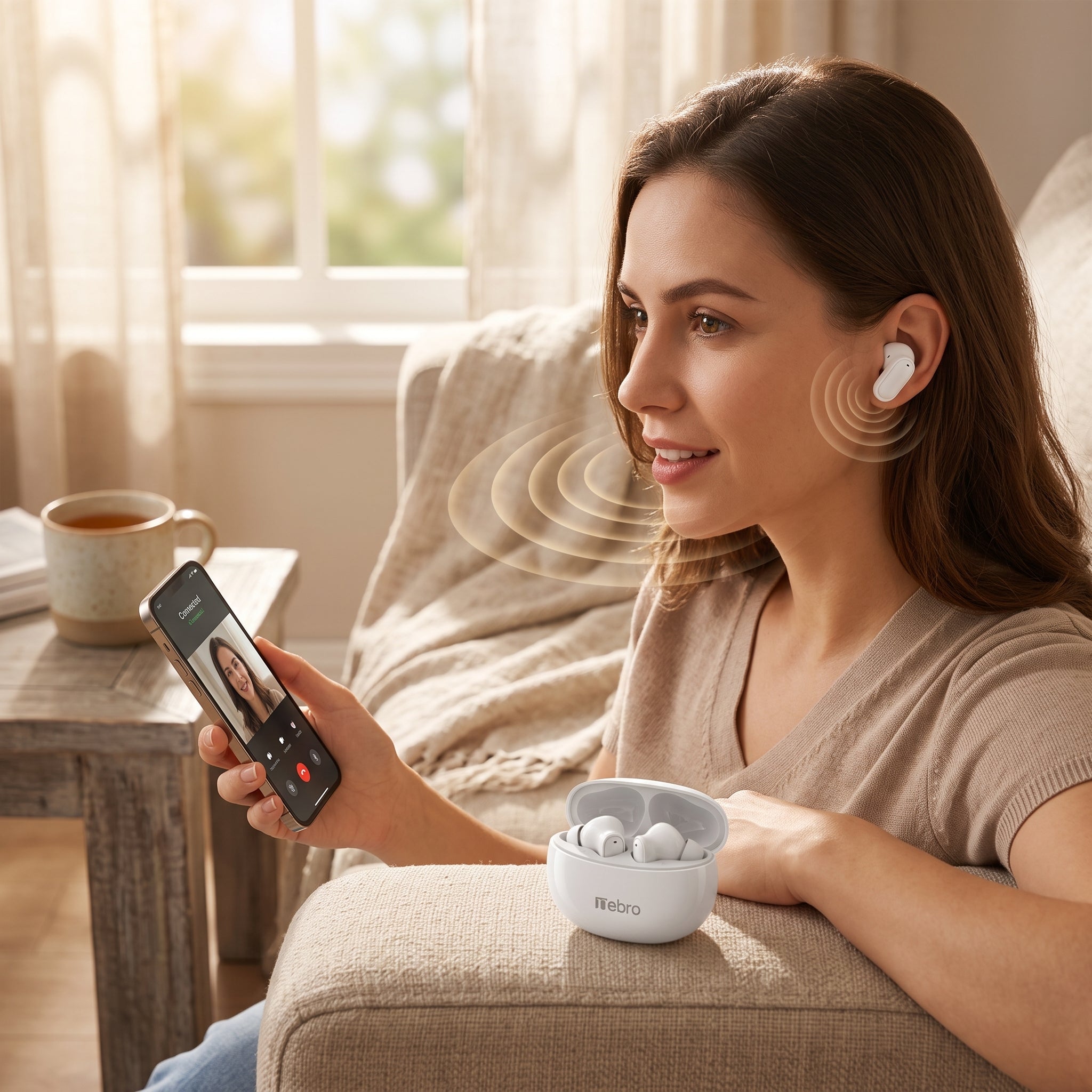 Audífonos Bluetooth Nebro T42 - Imagen 4