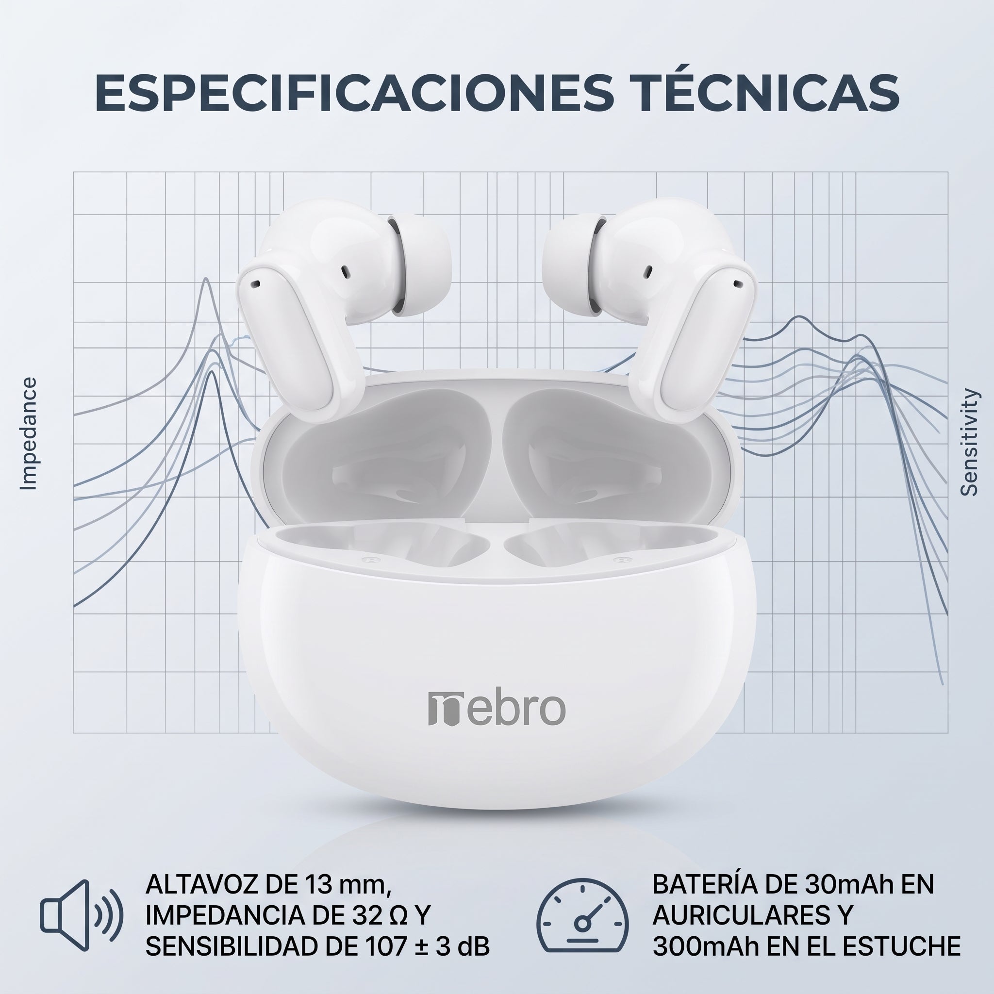 Audífonos Bluetooth Nebro T42 - Imagen 7