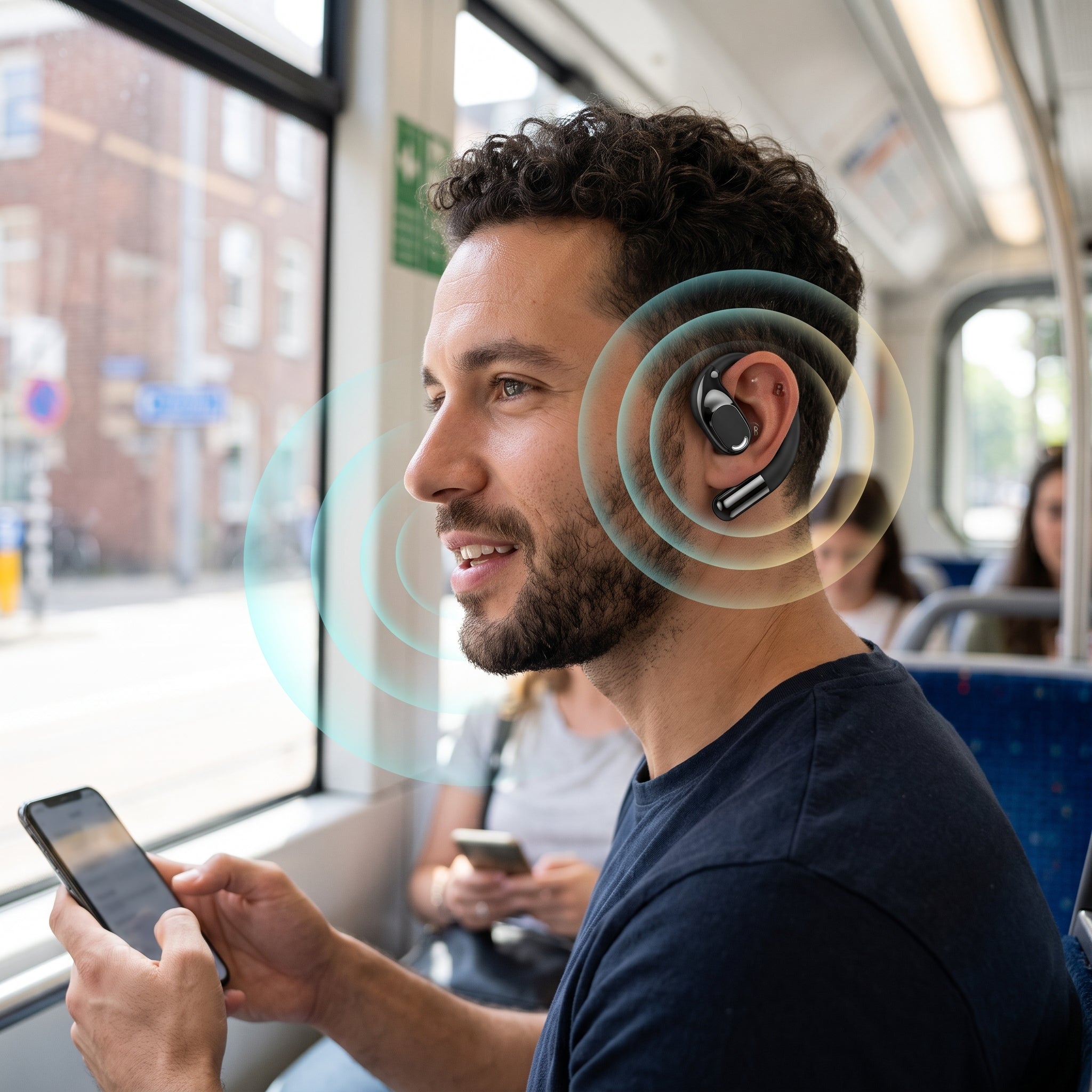 Audífonos Open Ear Nebro T44 Bluetooth 5.3 - Imagen 6