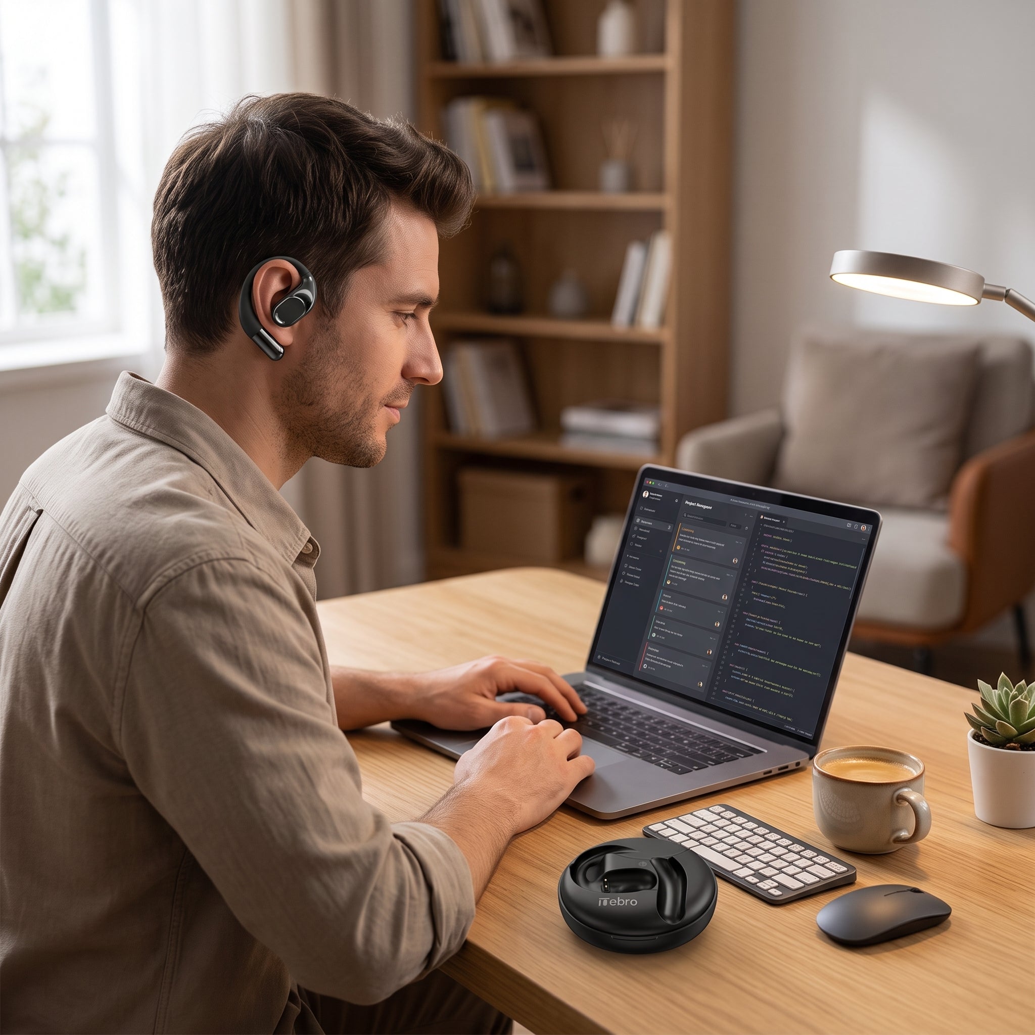 Audífonos Open Ear Nebro T44 Bluetooth 5.3 - Imagen 7