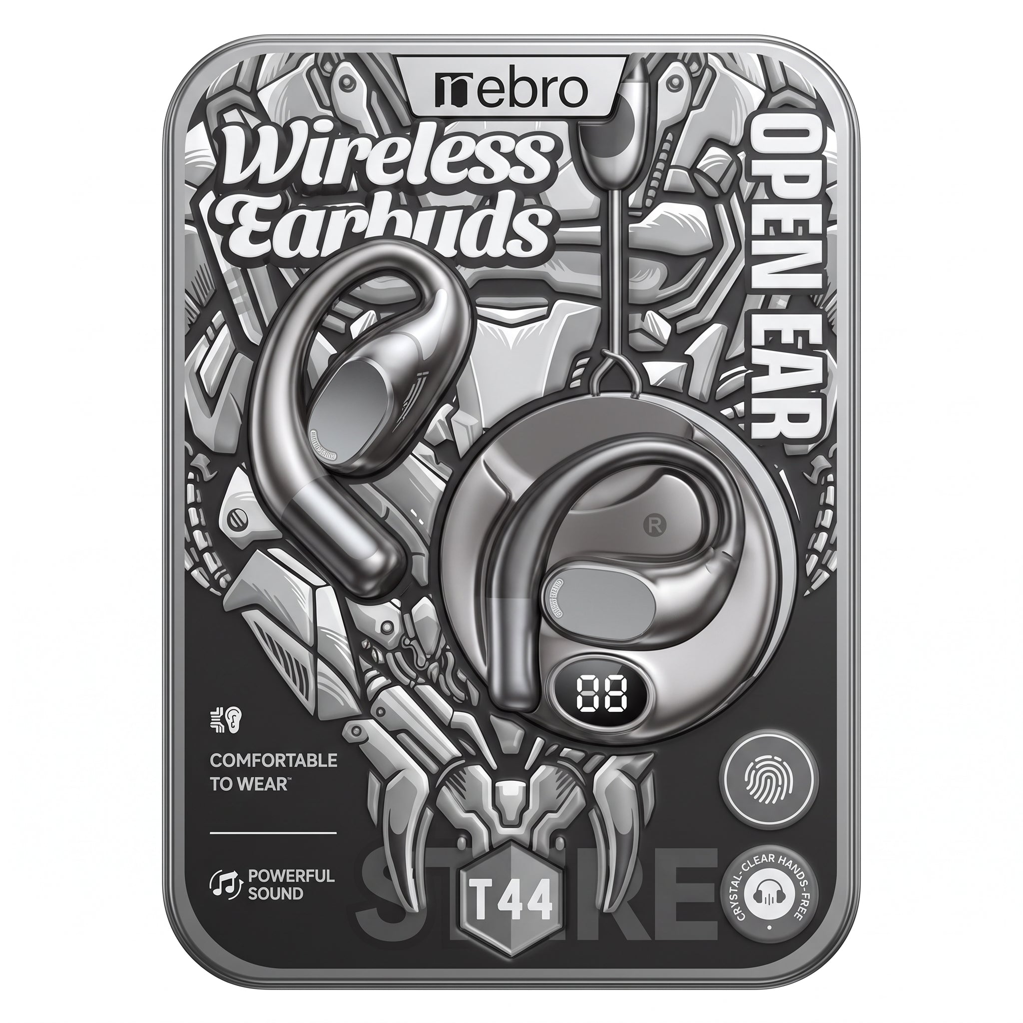 Audífonos Open Ear Nebro T44 Bluetooth 5.3 - Imagen 9