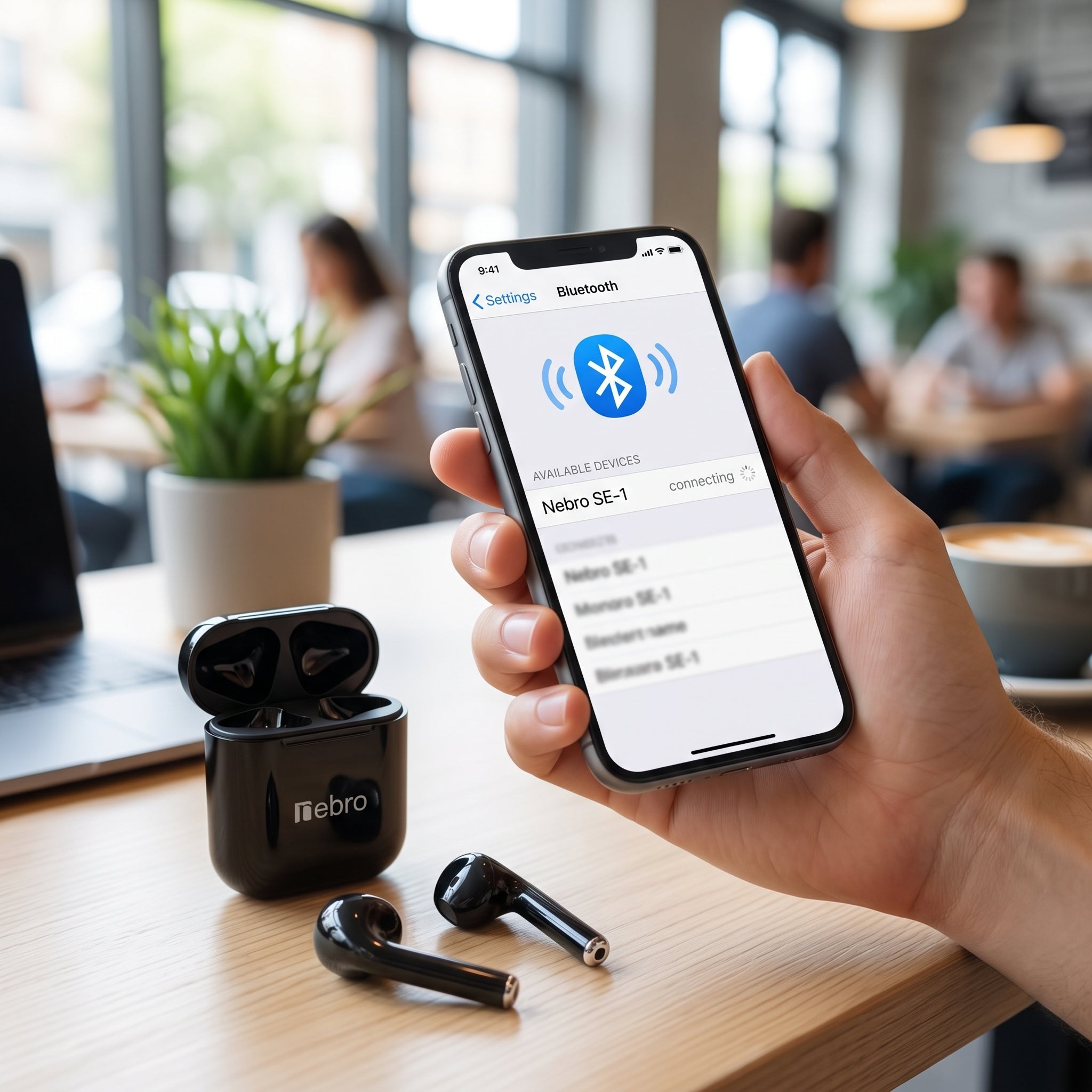Audífonos Inalámbricos Nebro SE-1 Bluetooth 5.3 Ecualizador Sonido HiFi - Imagen 6