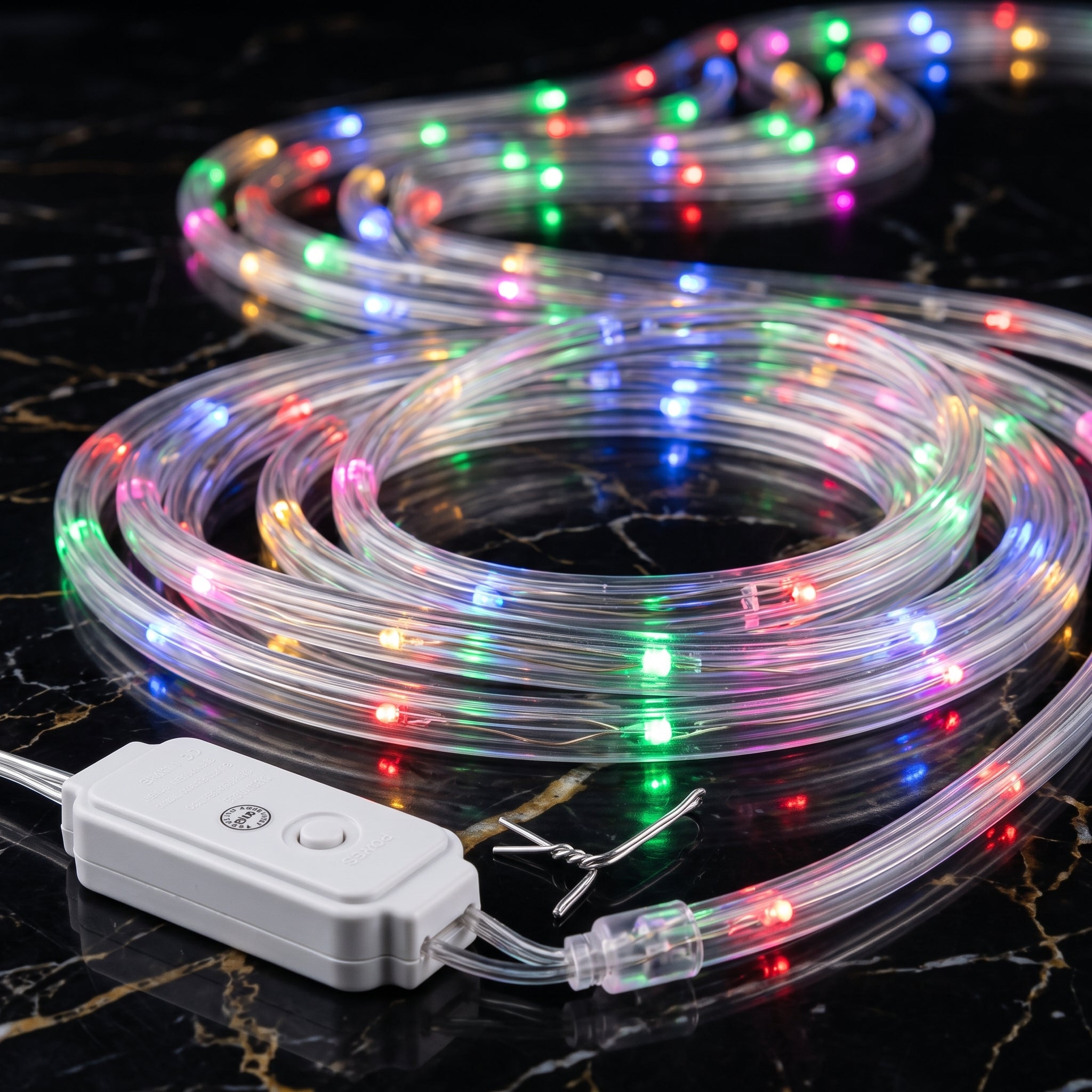 Cuerda de Luces LED Moreka M15-005 5 Metros 90 Luces Multicolor Protección IP65 - Imagen 2