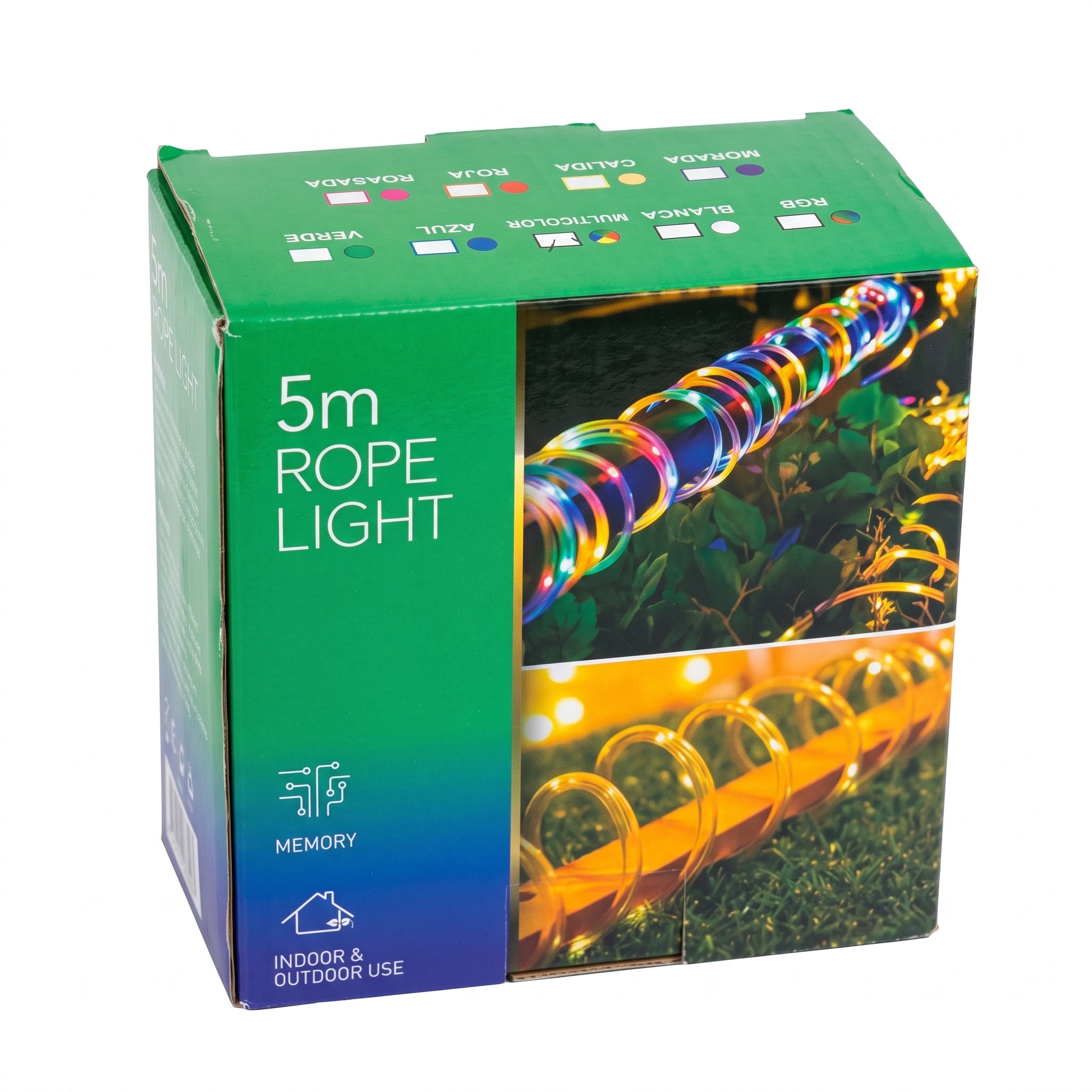 Cuerda de Luces LED Moreka M15-005 5 Metros 90 Luces Multicolor Protección IP65 - Imagen 11