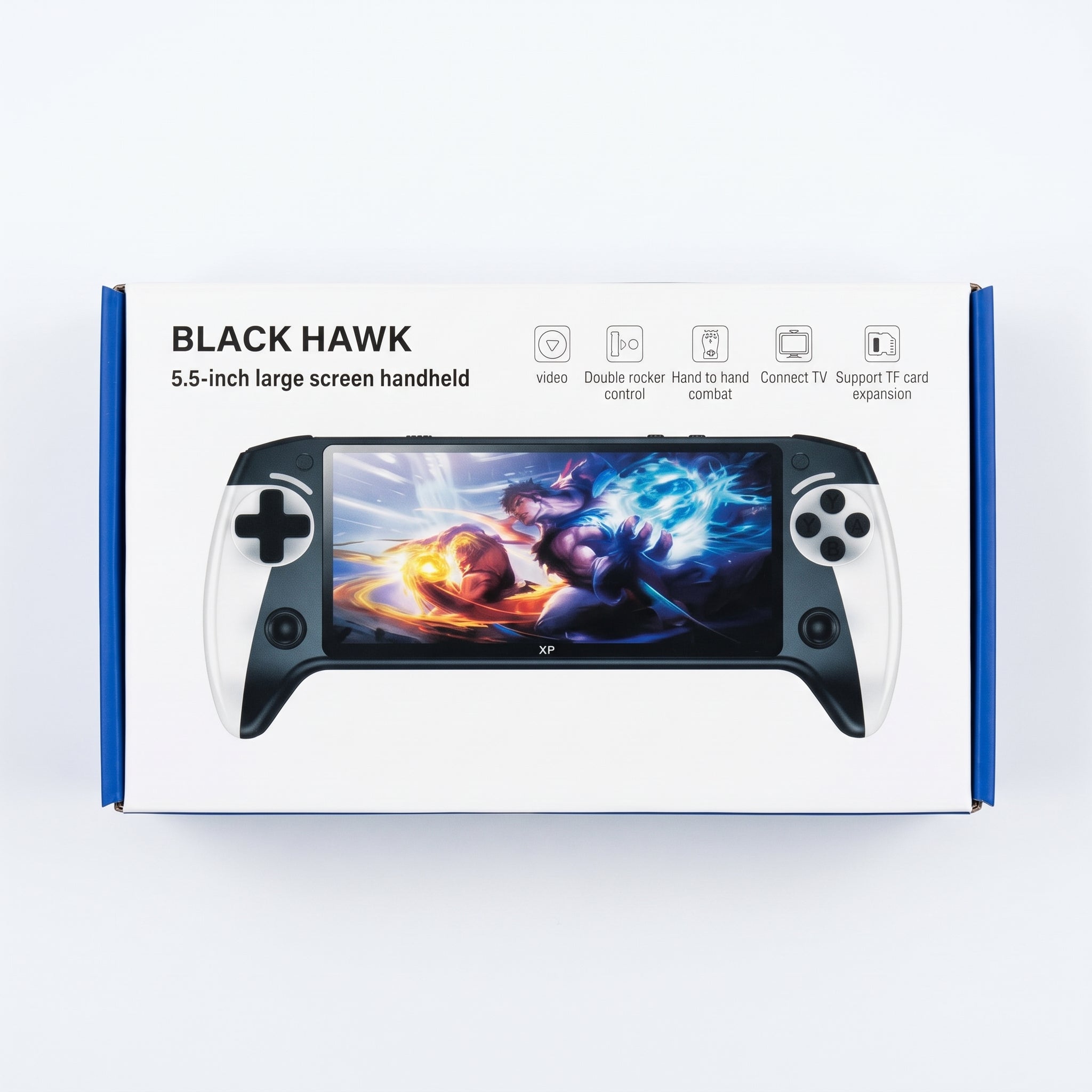 Consola de Videojuegos Moreka Black Hawk X9 con Pantalla de 5.5 Pulgadas y Doble Rocker - Imagen 9